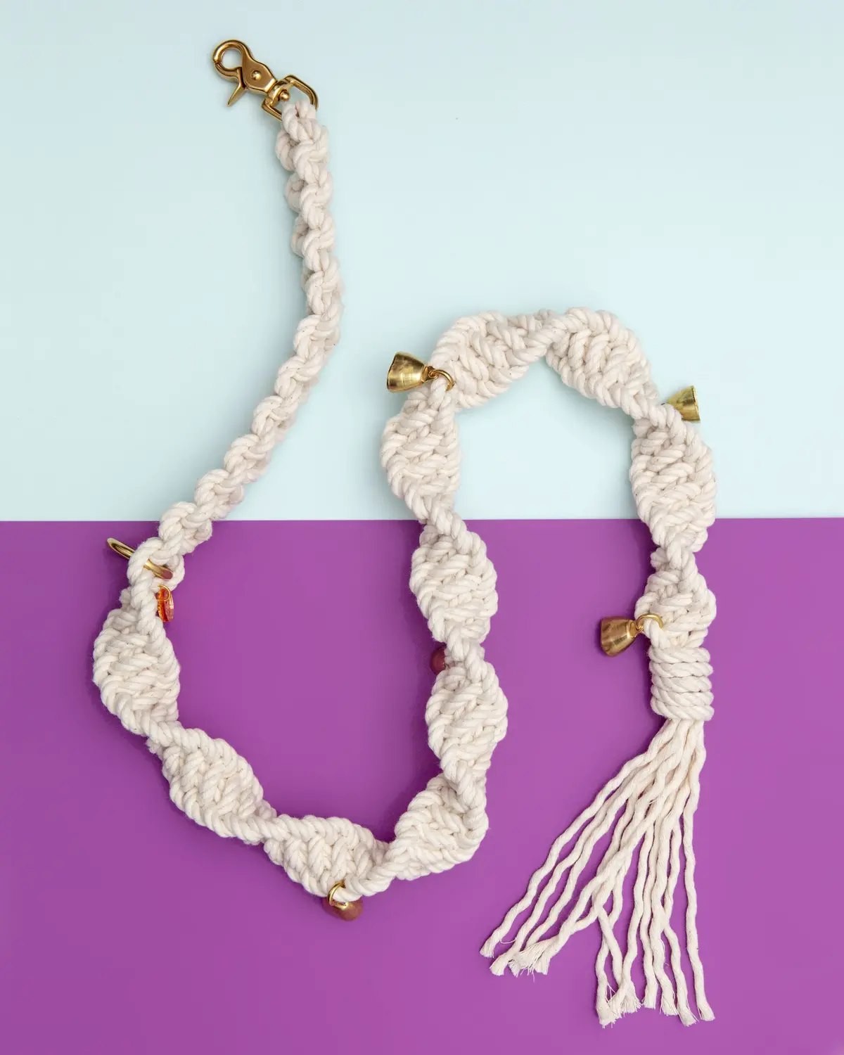Macrame Dog Potty Bells (Made In The Usa) 1