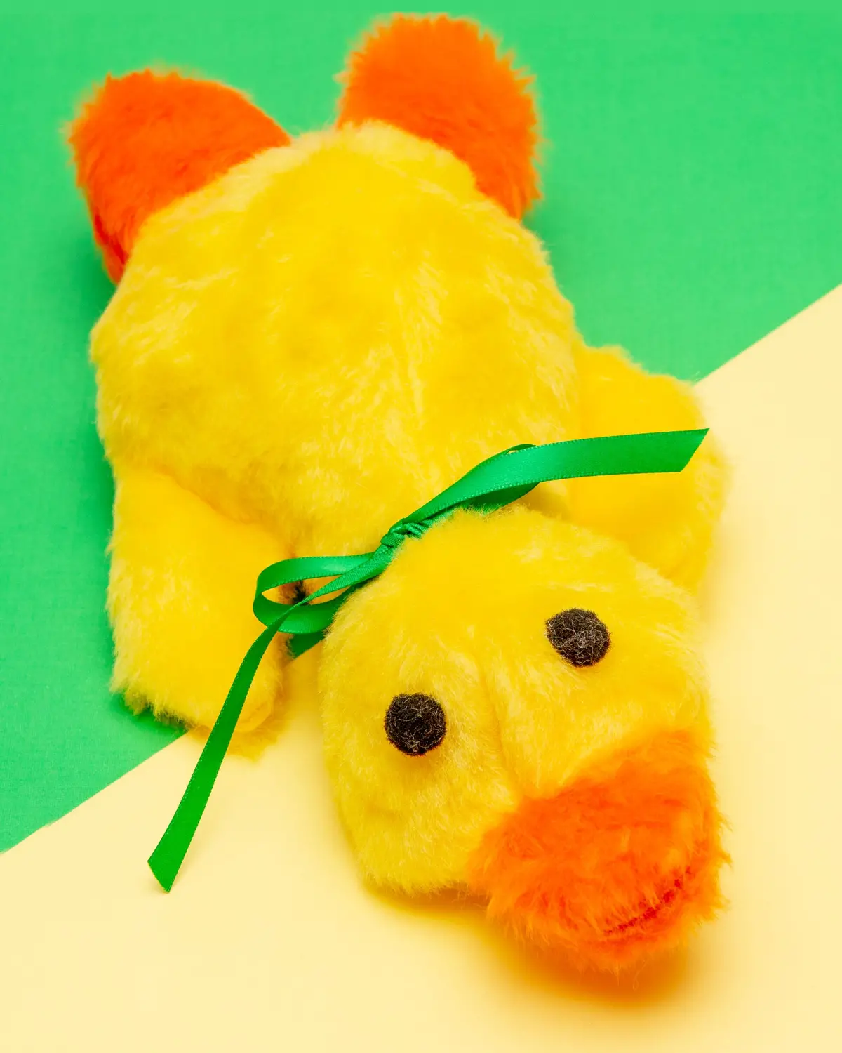 Paddling Duck Squeaker Dog Plush Toy (Made In The Usa) 1
