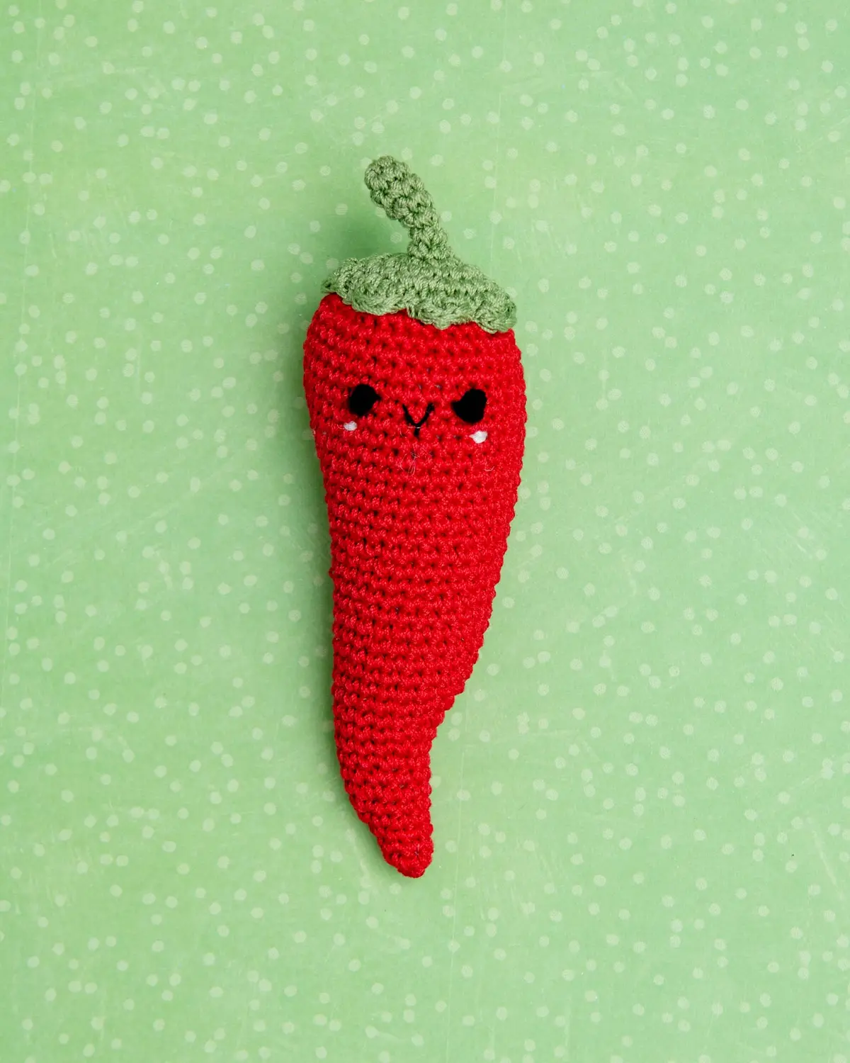 Chili P. Pepper Organic Cotton Knit Dog Toy 1