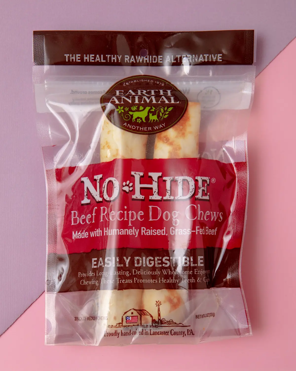 No-Hide Wholesome Dog Chew In Beef 1