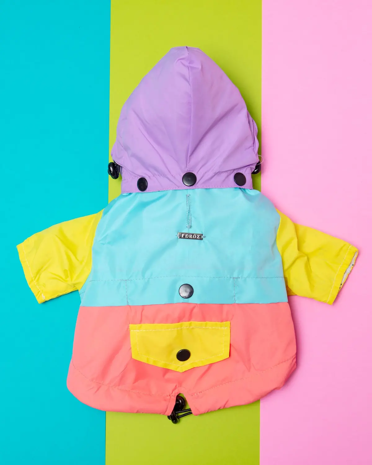 Pastel Water Resistant Dog Raincoat (Final Sale) 1