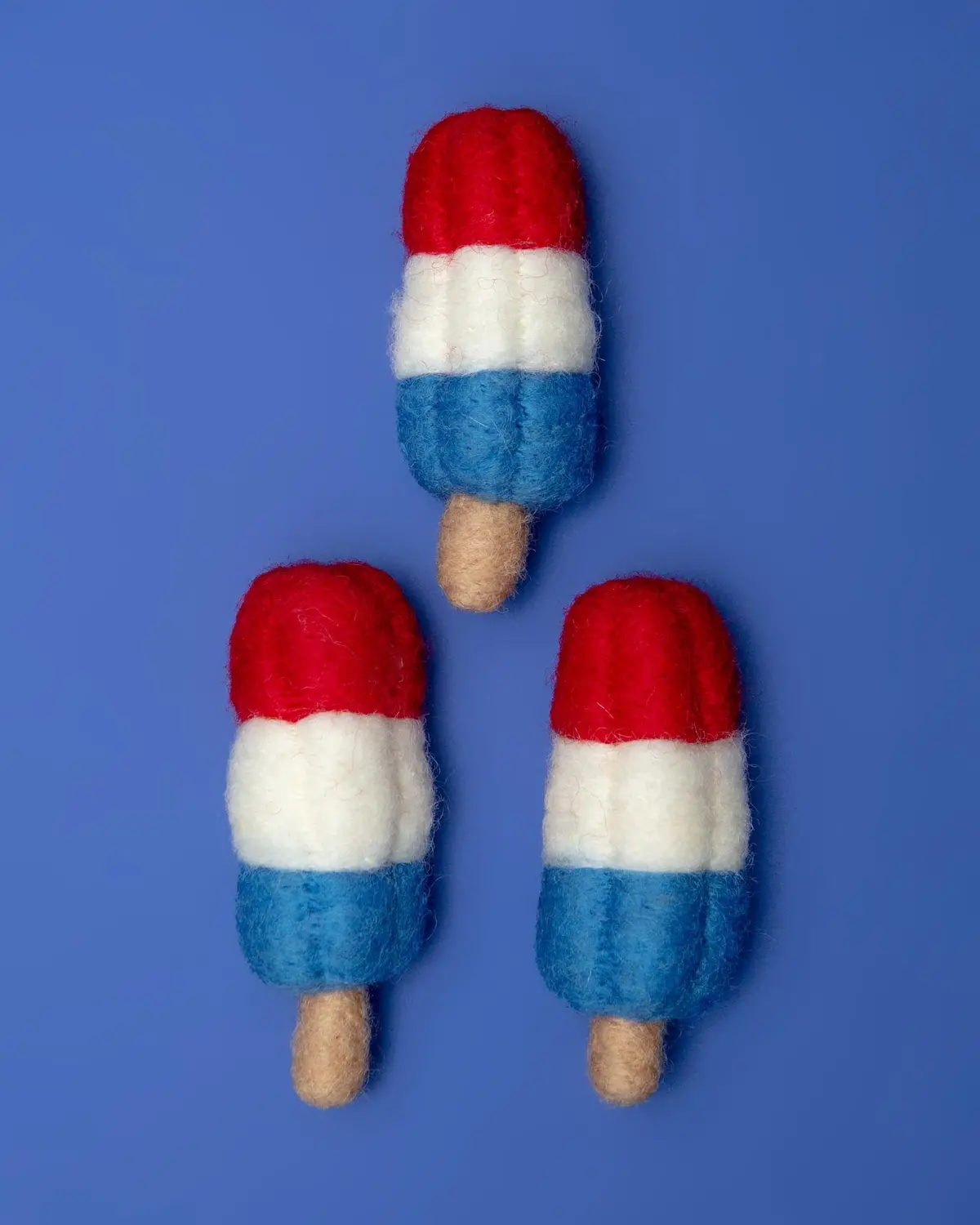 Rocket Pop 4Th Of July Summer Wool Cat Toy 1