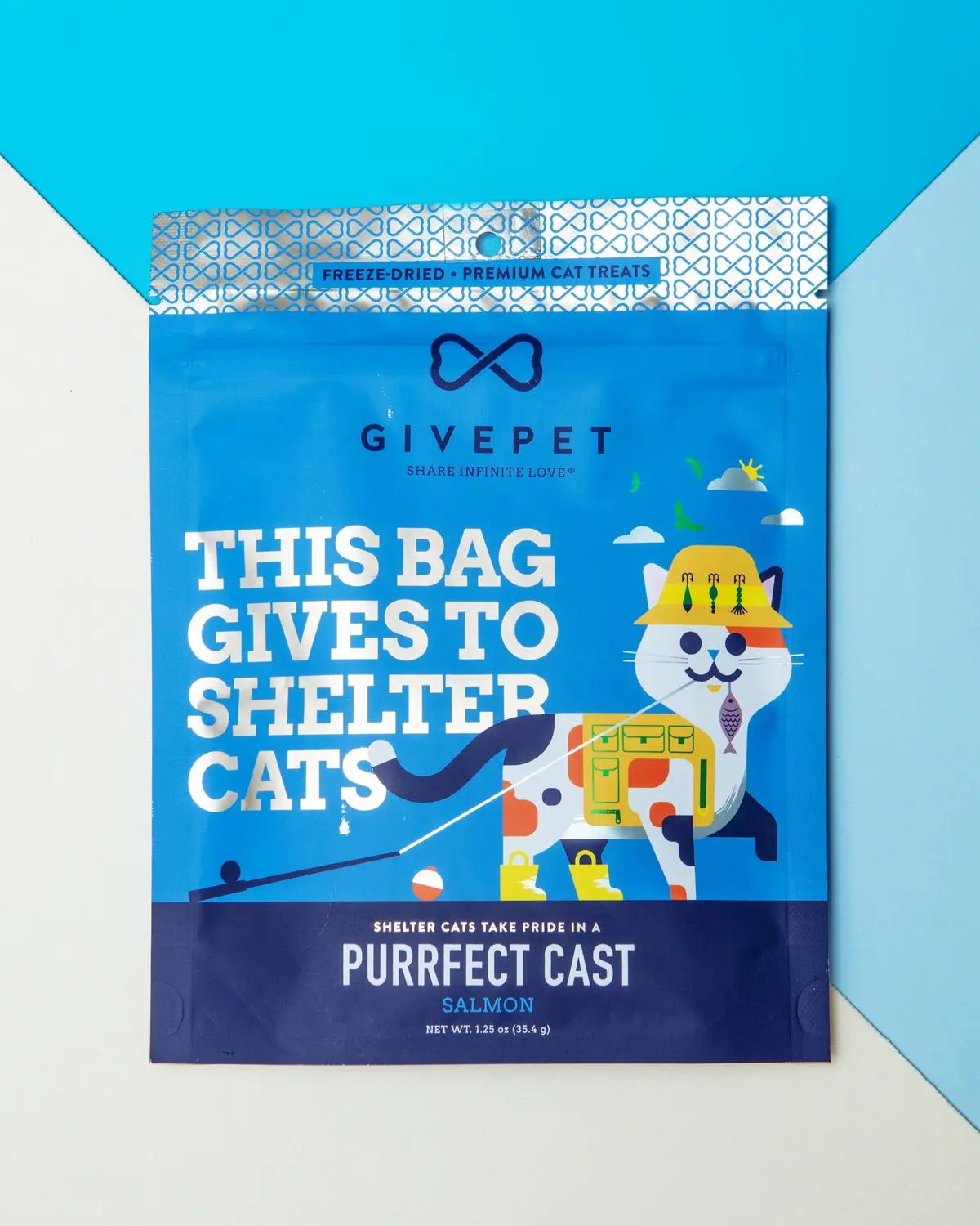 Purrfect Cast Freeze-Dried Salmon Cat Treats 1