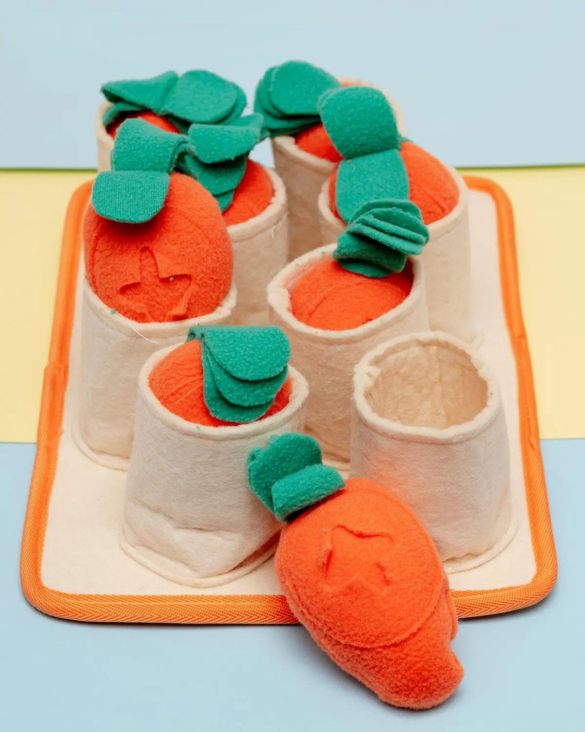 Carrot Patch Snuffle Feeding Toy For Dogs & Cats 1