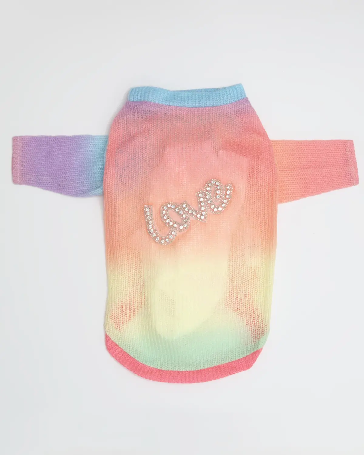 Love Rainbow Ombre Dog Sweater (Clearance) 1