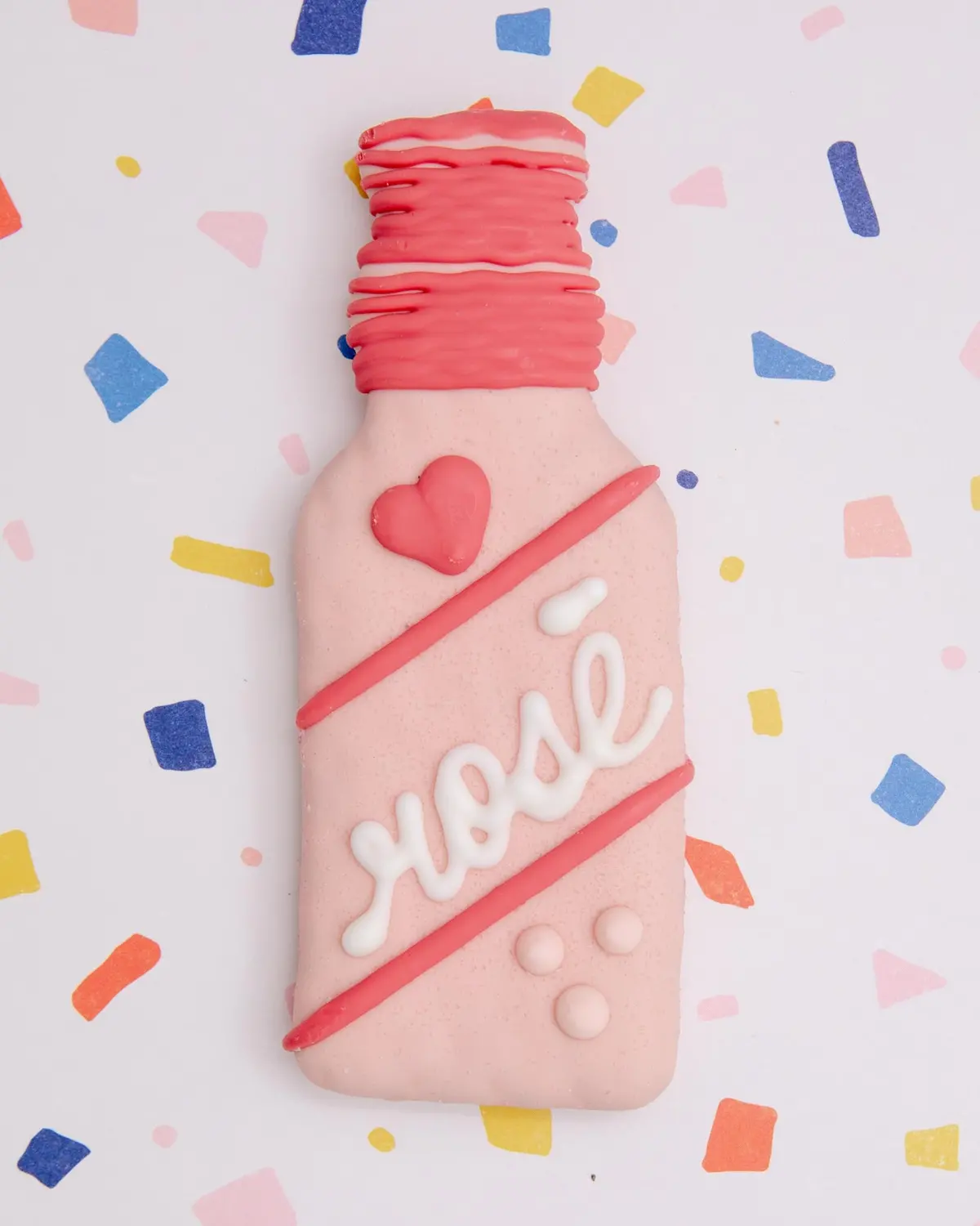 Rosè Baked Dog Cookie Treat 1