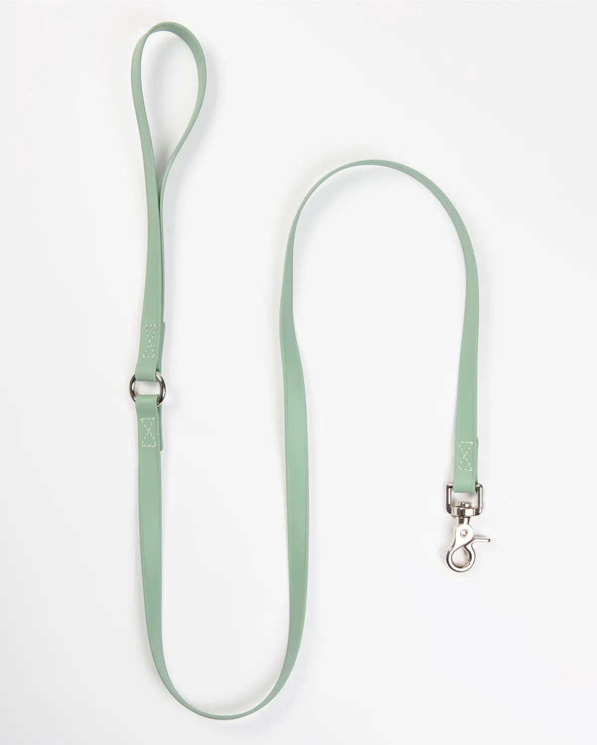 A Walk In The Park Dog Leash In Sage Green (Made In The Usa) 1