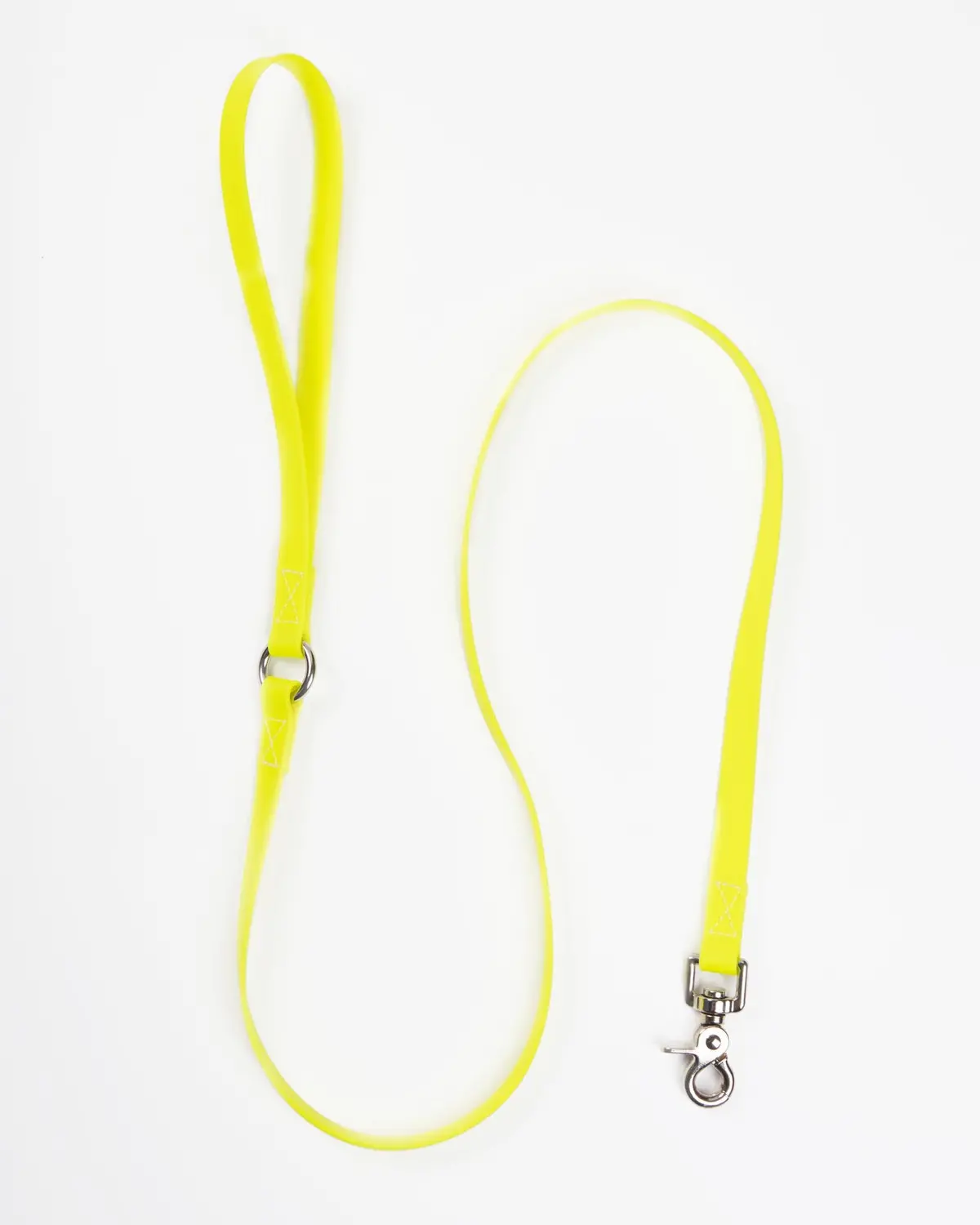 A Walk In The Park Dog Leash In Neon Yellow (Made In The Usa) 1