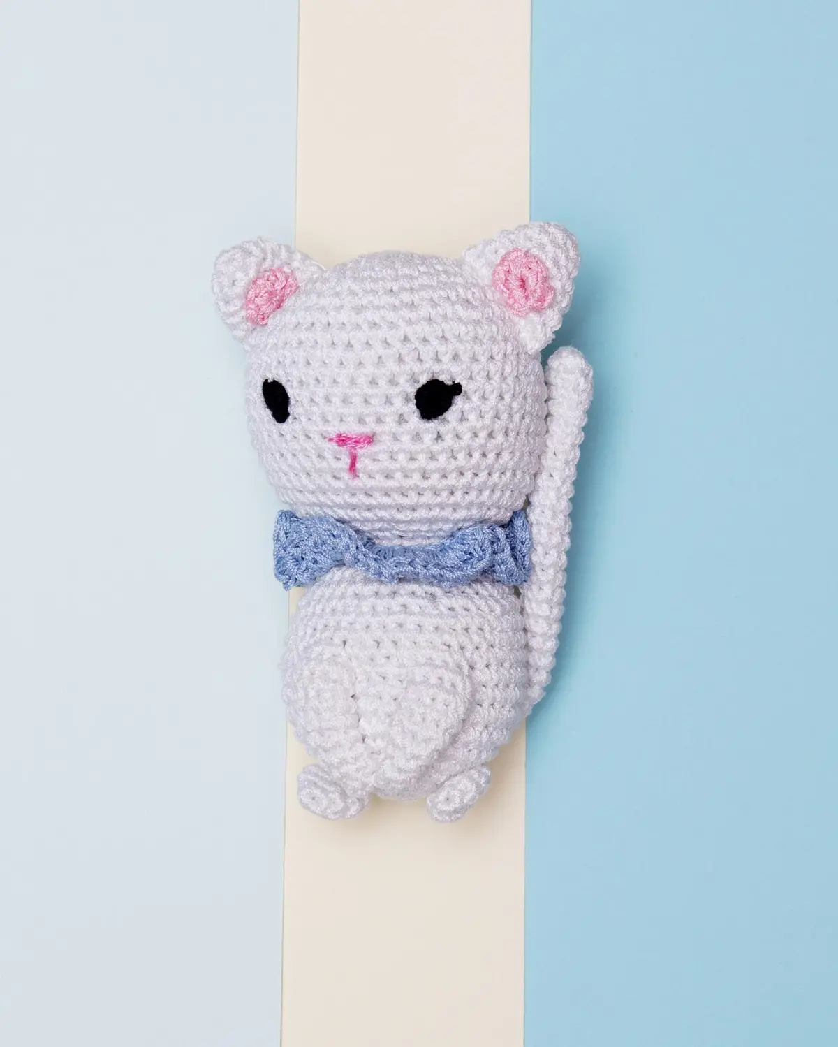 Kitty Purry Knit Organic Cotton Dog Toy 1