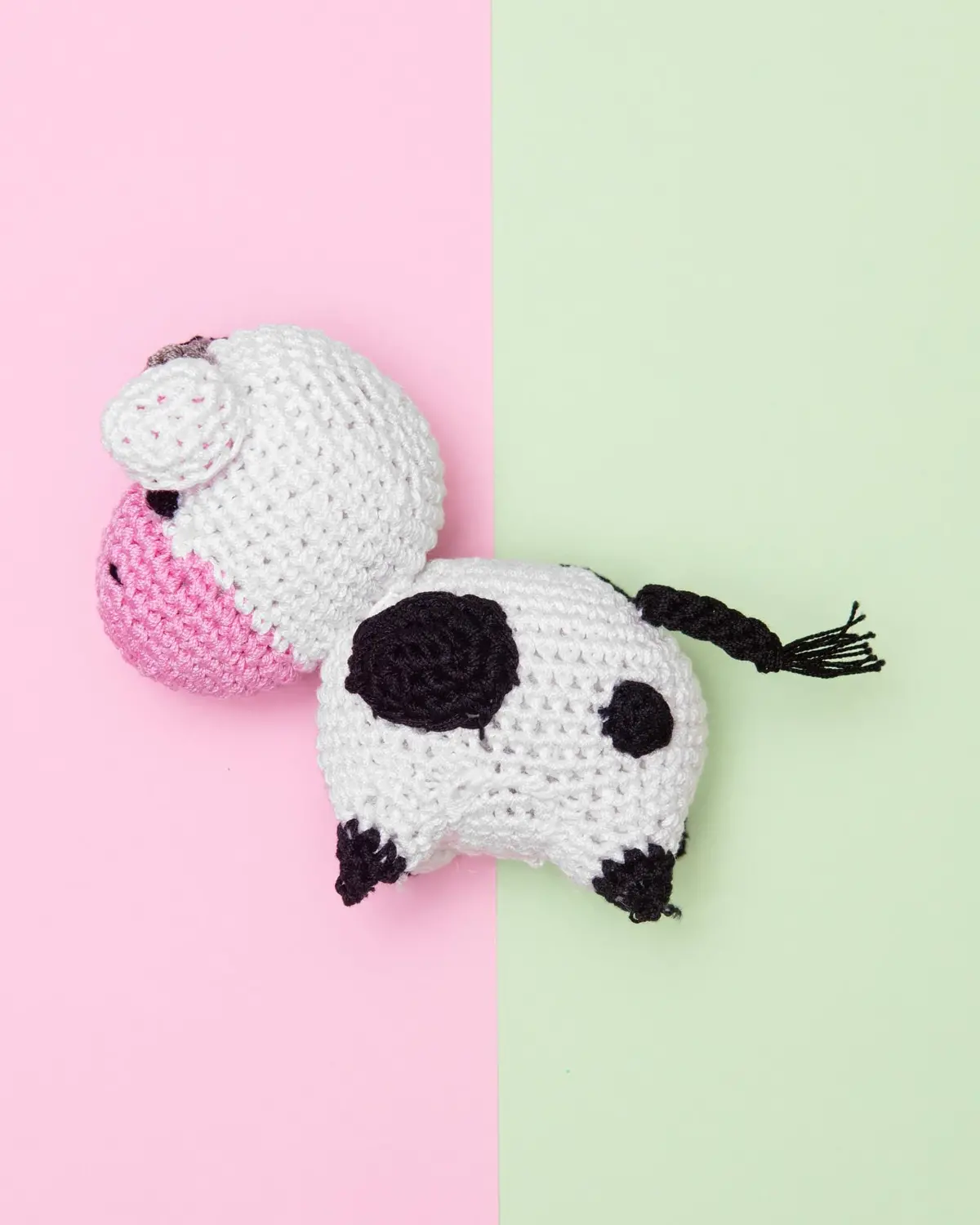 Molly Moo The Cow Knit Organic Cotton Dog Toy 1