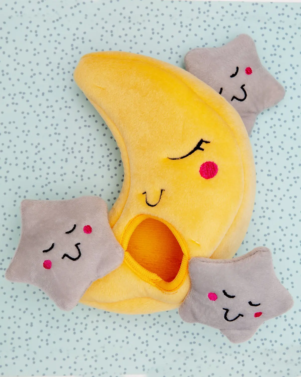 Moon & Stars Burrow Plush Burrow Dog Toy 1