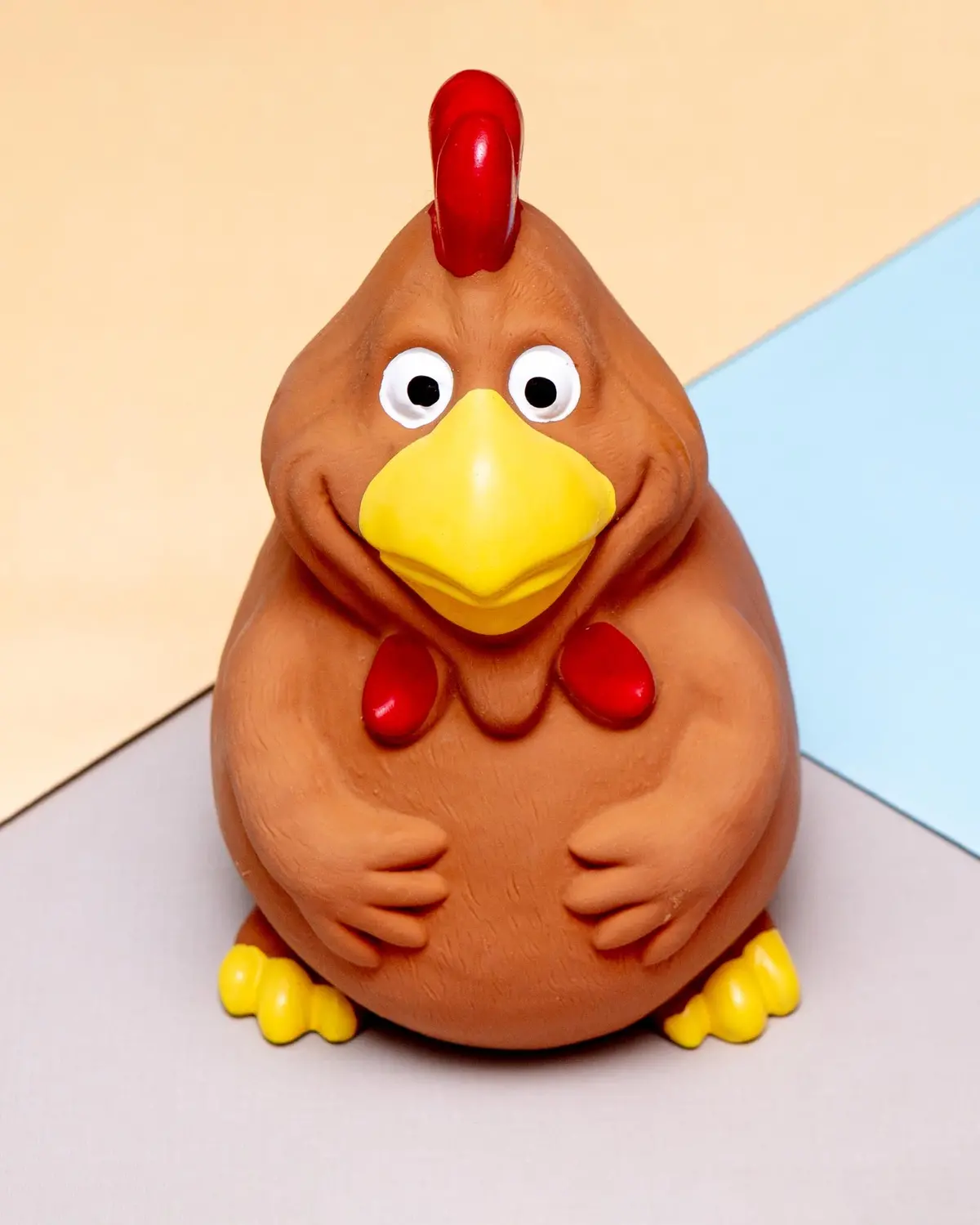 Chicken Latex Squeaker Dog Toy 1