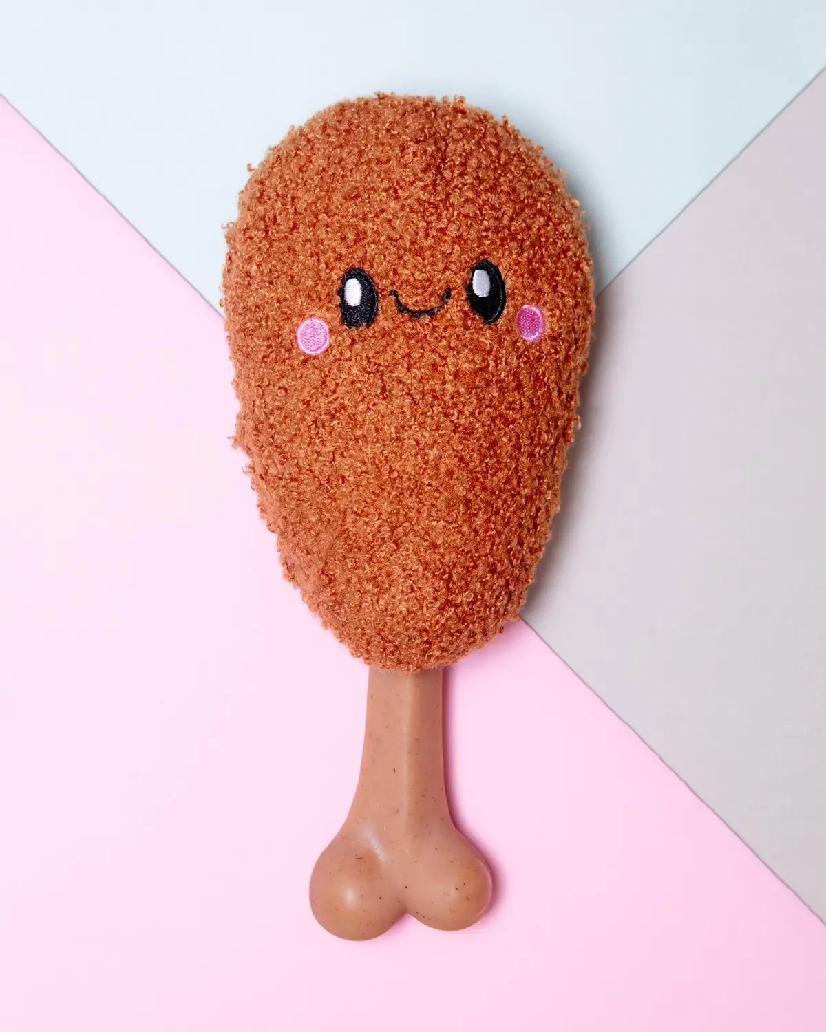 Chicken Bone 2-In-1 Dog Toy 1