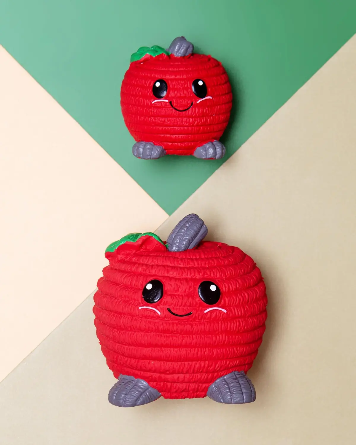 Red Apple Ruff-Tex Latex Dog Ball Toy 1