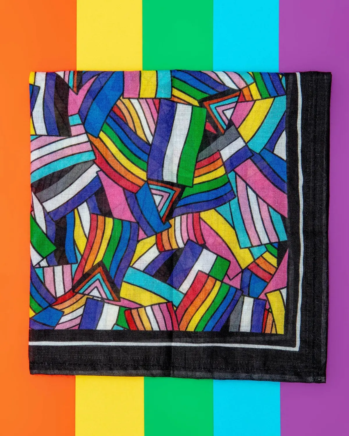 Pride Bandana For Human & Dog (16"X16") 1