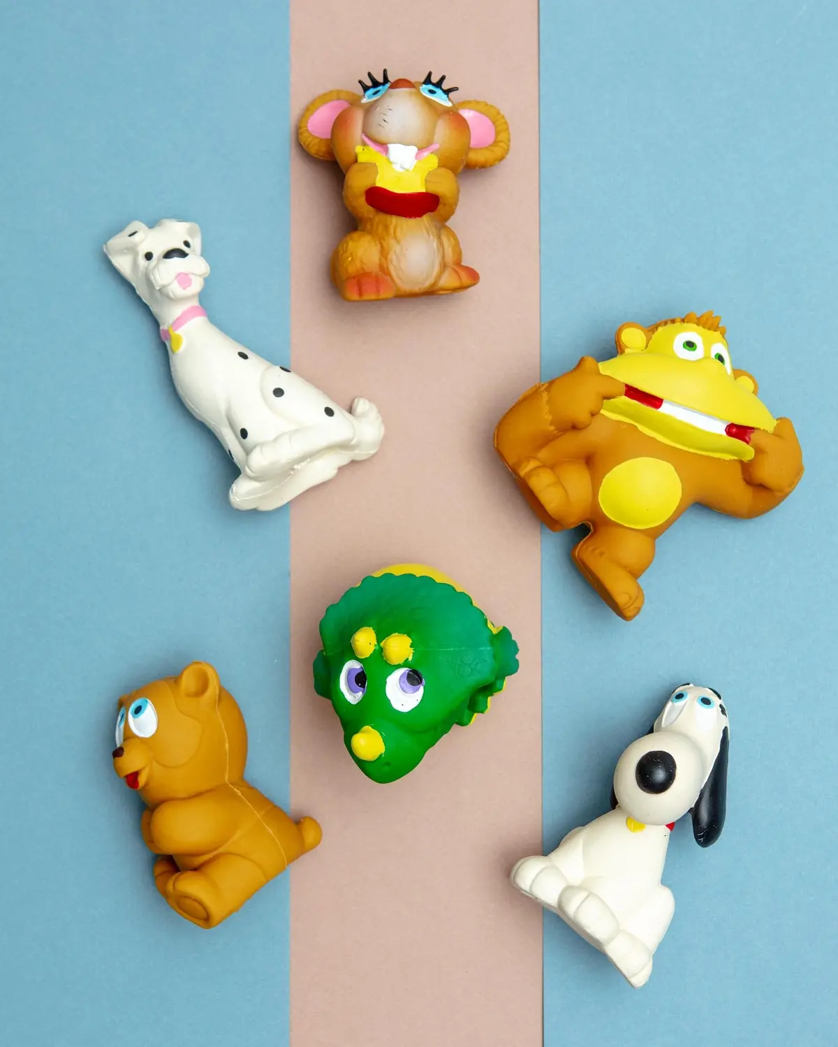 Silly Latex Dog Toys (6-Pack) 2