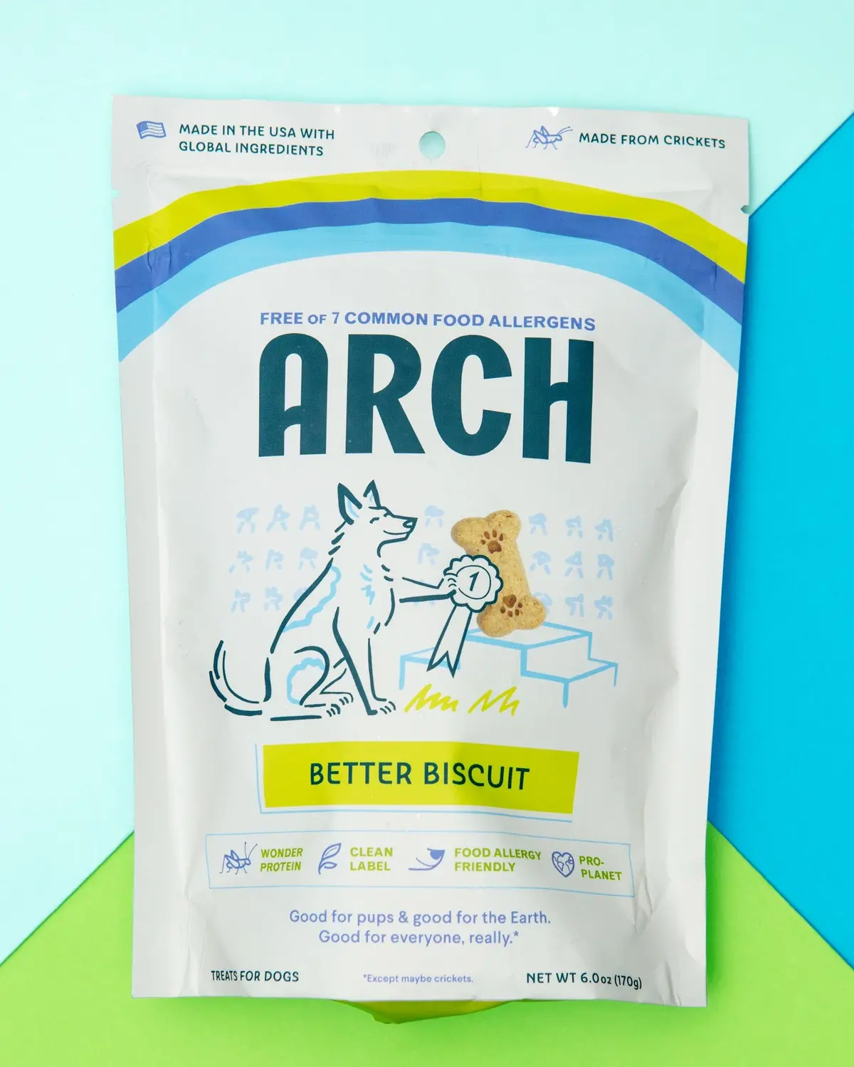 Better Biscuit Crunchy Cricket Dog Treats (Final Sale) 1