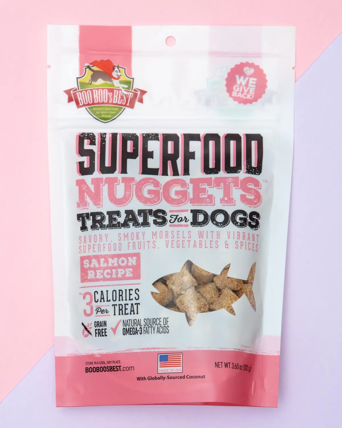 Salmon Superfood Nuggets Dog Treats 1