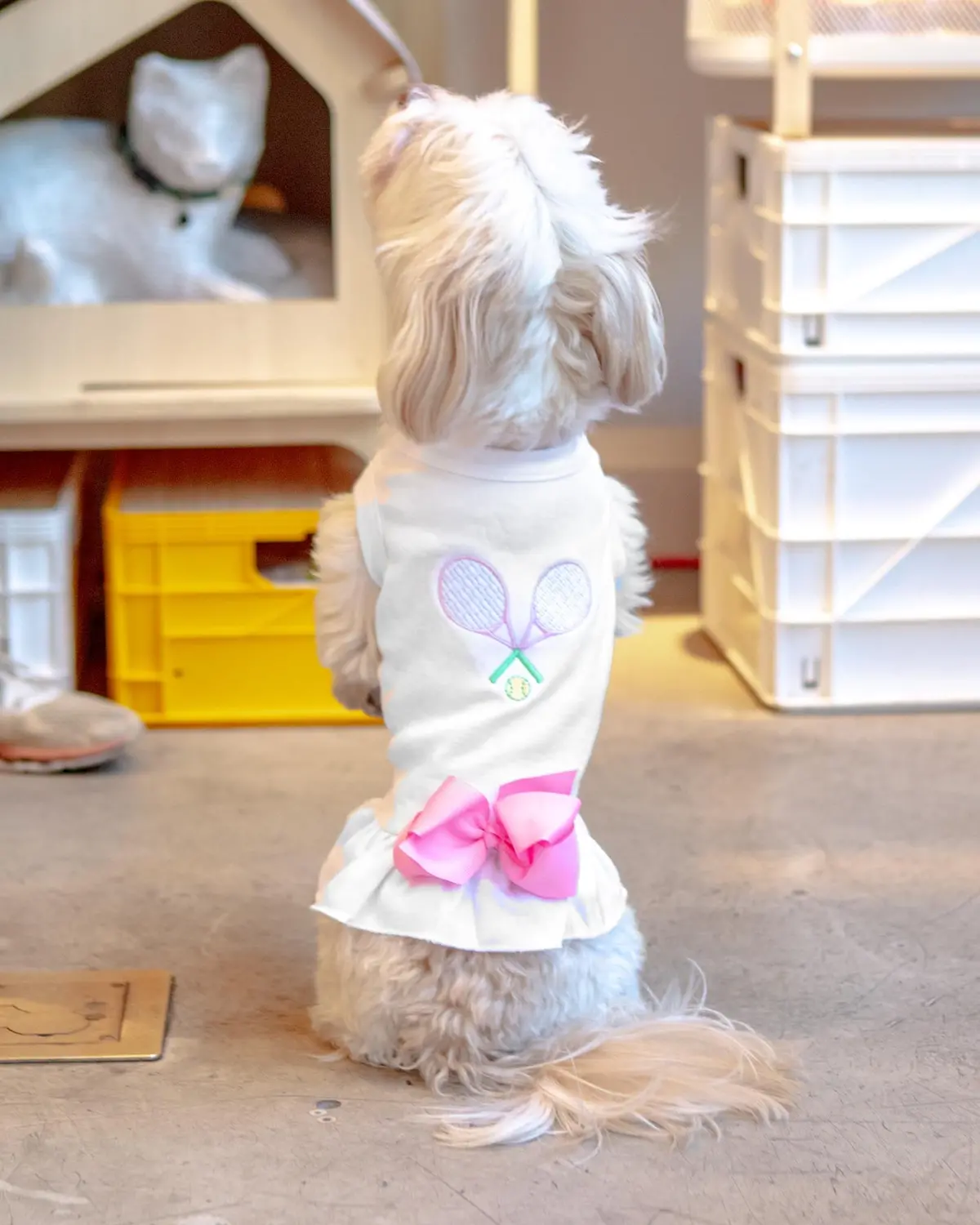 Tennis Match Dog Dress (Clearance) 2