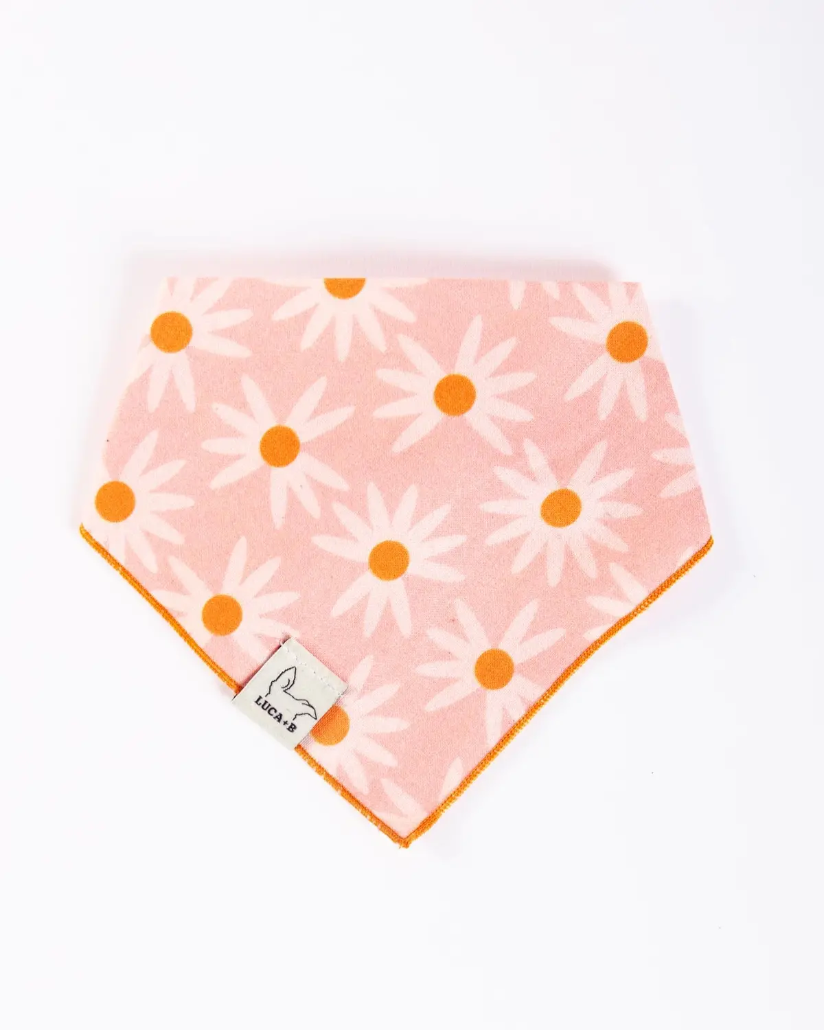 Pink Retro Daisies Bandana (Made In The Usa) (Final Sale) 1