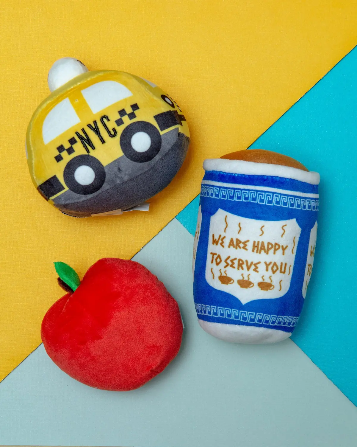 New Bark City 3-Piece Dog Toy Set 1