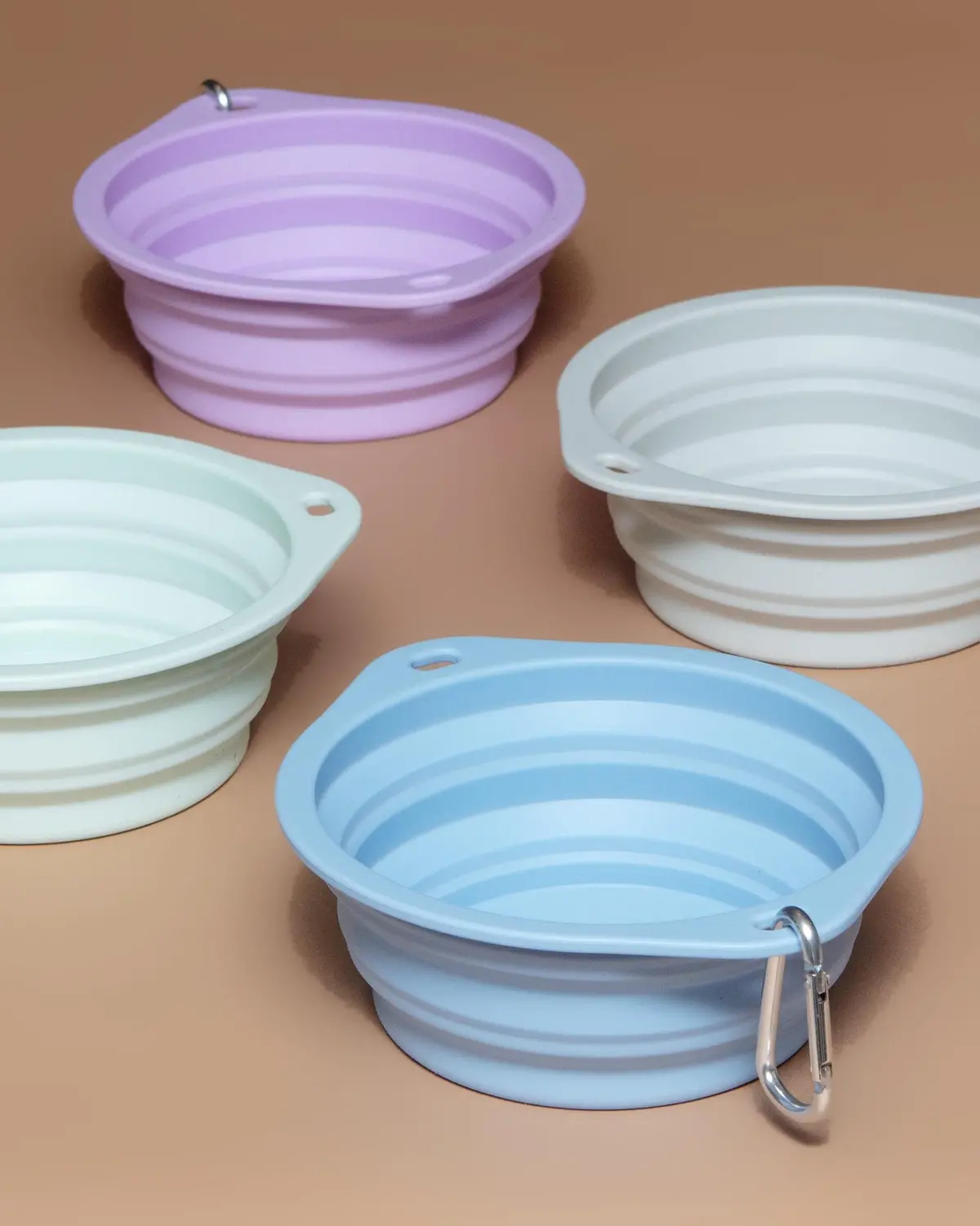 Collapsible Silicone Travel Dog Bowl 1