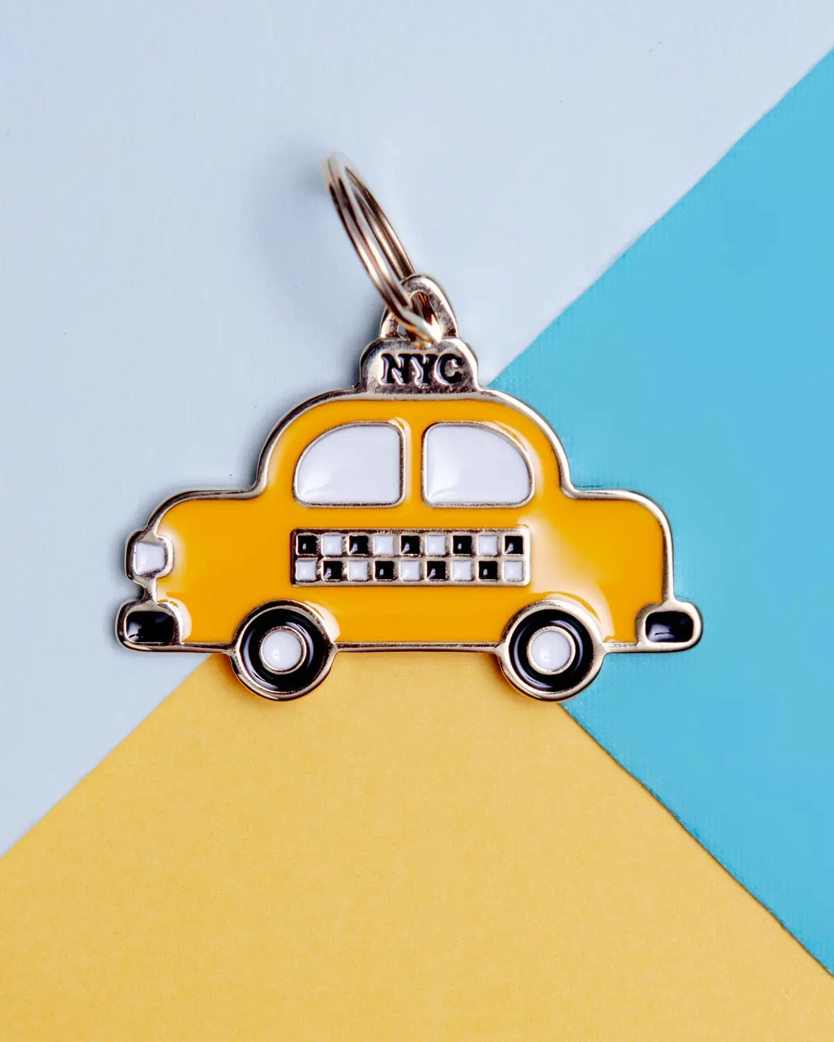 Hey Taxi Custom Nyc Cab Pet Id Tag (Dog & Co. Exclusive) 1