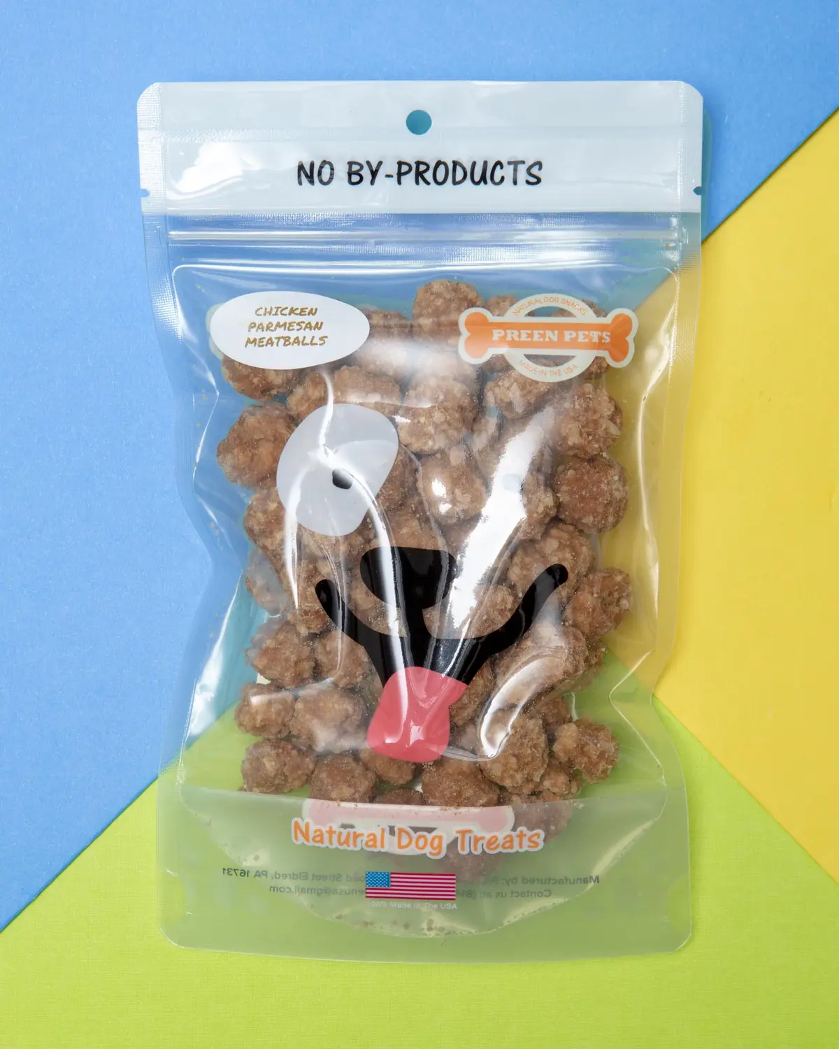Chicken Parmesan Meatballs Dog Treats (Made In The Usa) 1