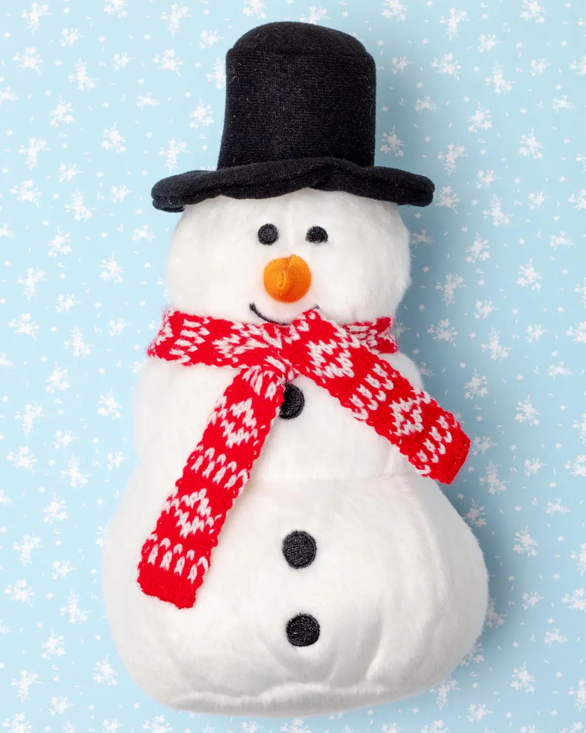 Jack Snowman Plush Dog Toy 1