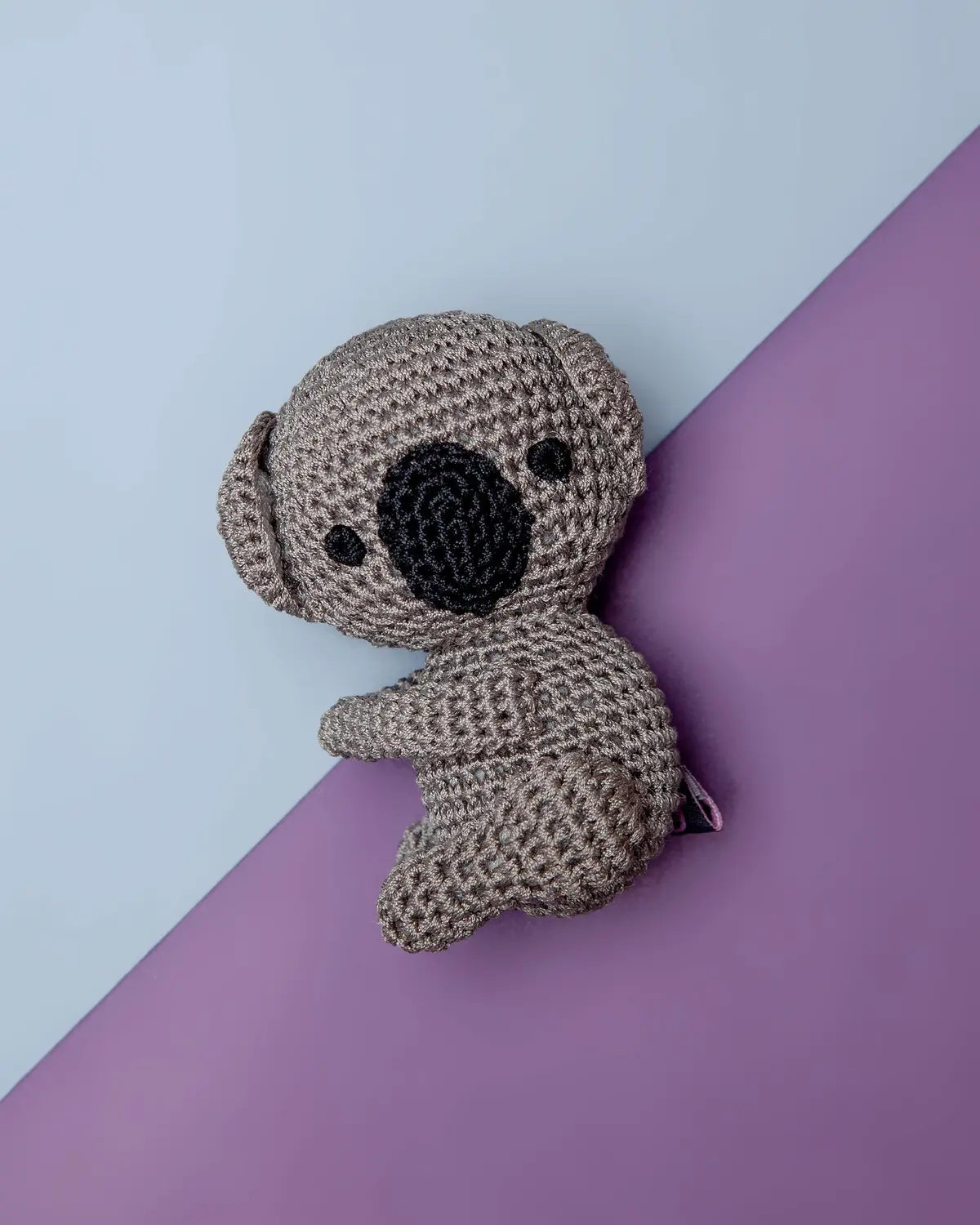 Koala Cotton Knit Dog Toy 1