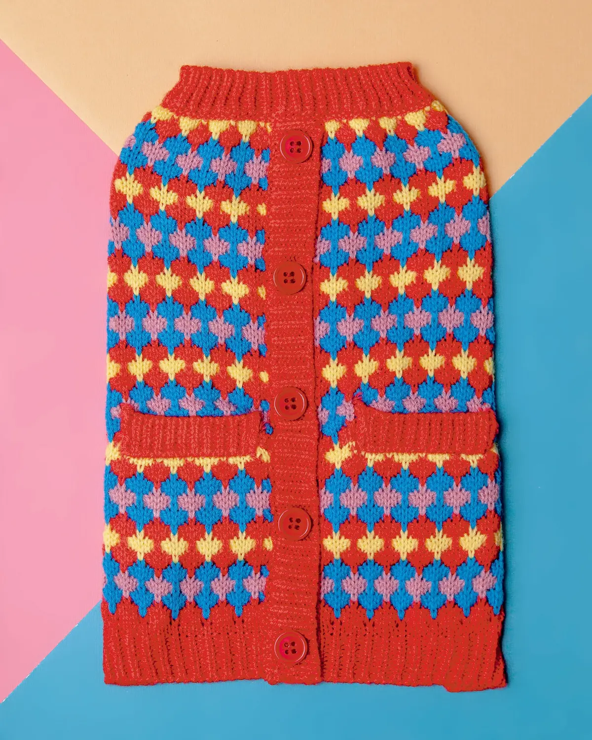 Tangerine Dreams Small Dog Cardigan Sweater (Final Sale) 1
