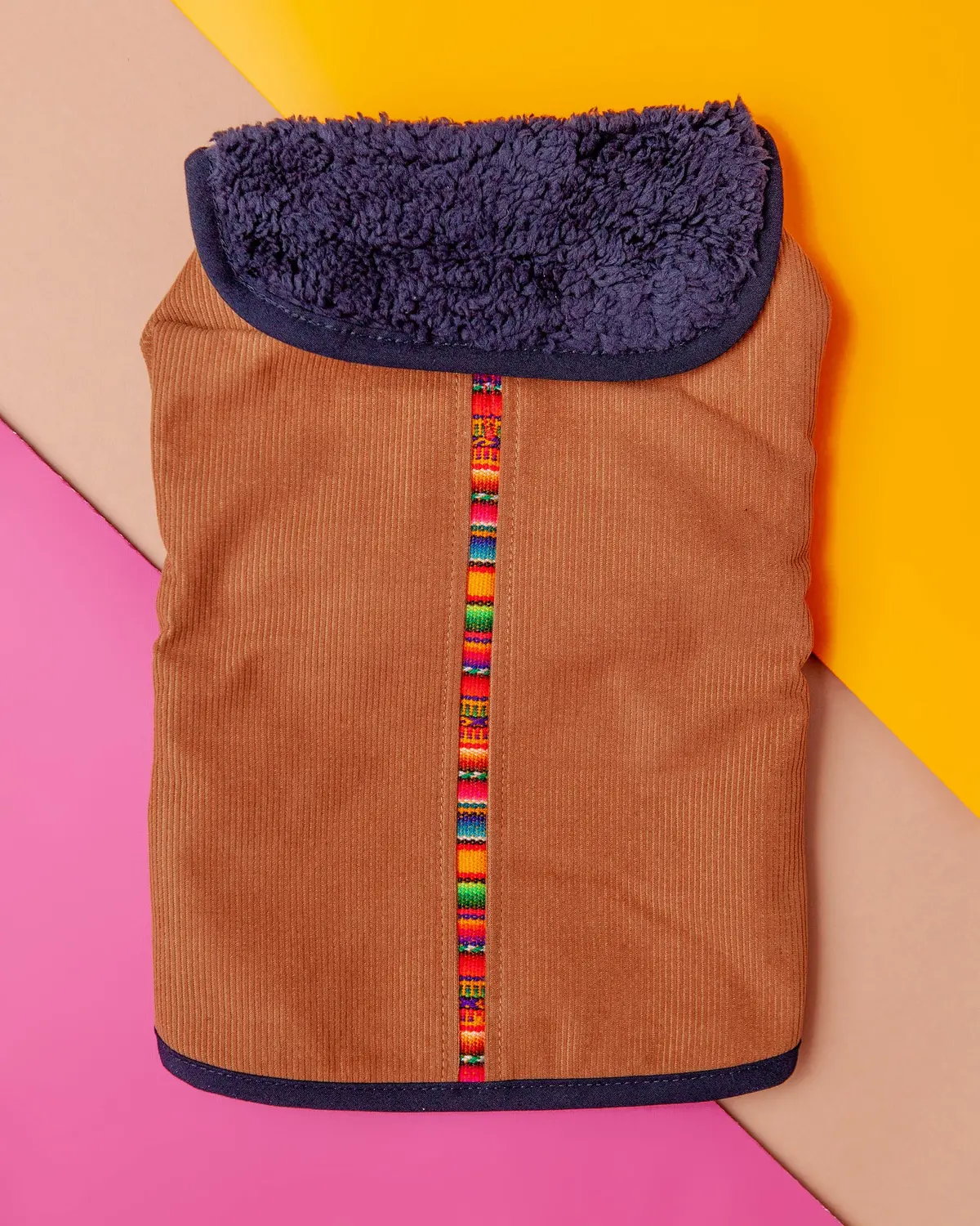 Inca Trail Corduroy + Fleece Cozy Dog Jacket (Final Sale) 1