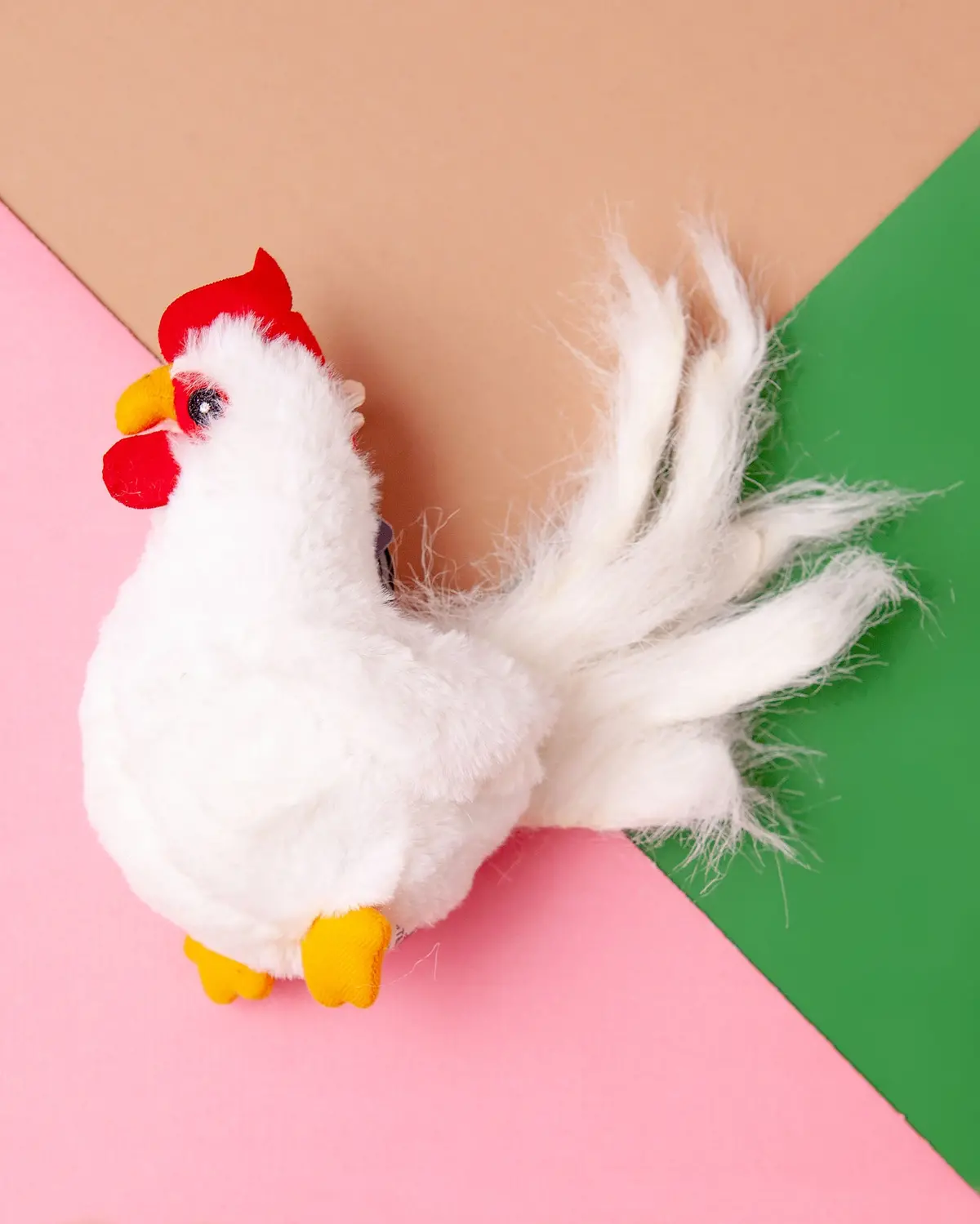 Camilla The Chicken Barnyard Baller Plush 2-In-1 Dog Toy 1