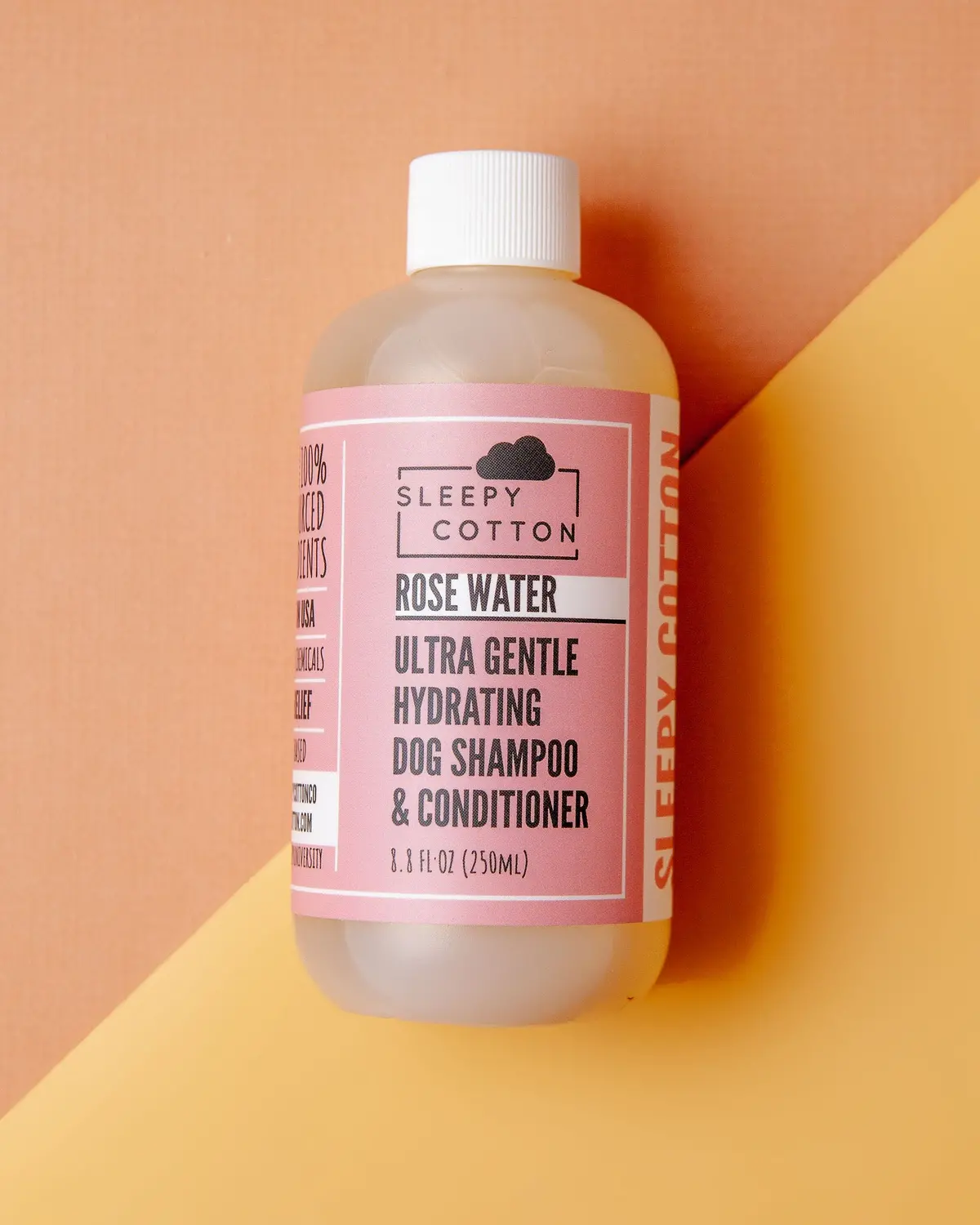Hydrating Rose Water Dog Shampoo & Conditioner 1