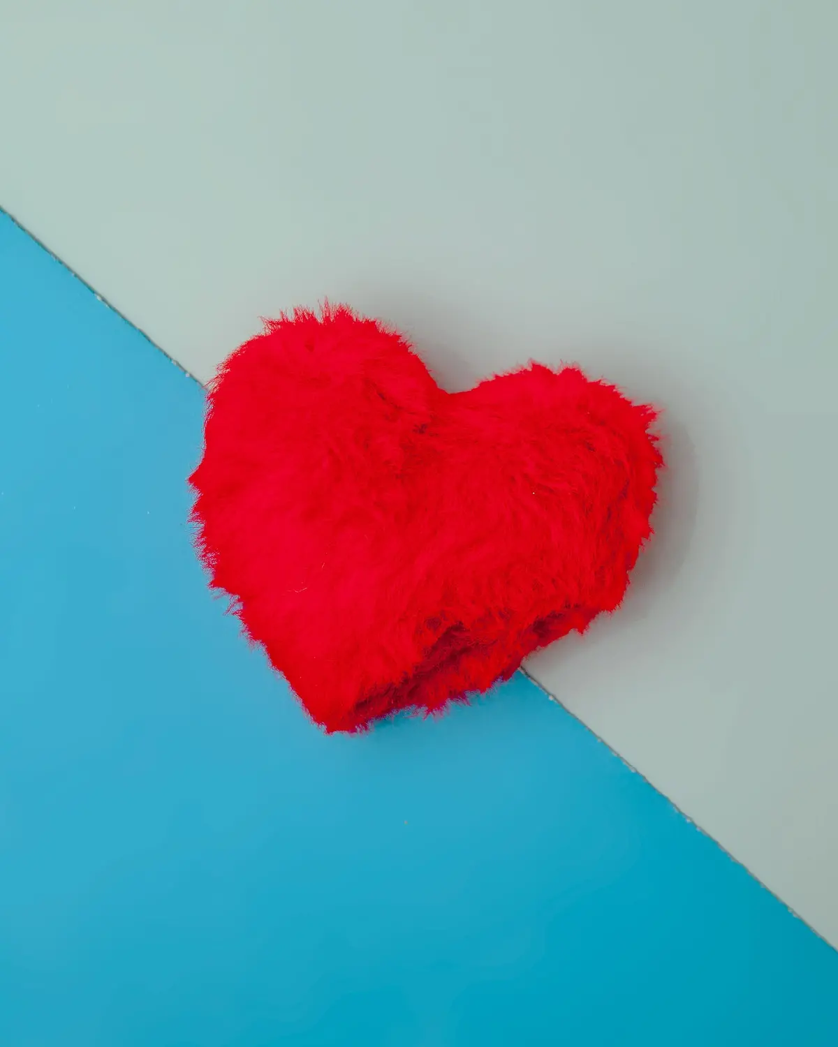 Little Heart Plush Catnip Cat Toy (Made In The Usa) 1