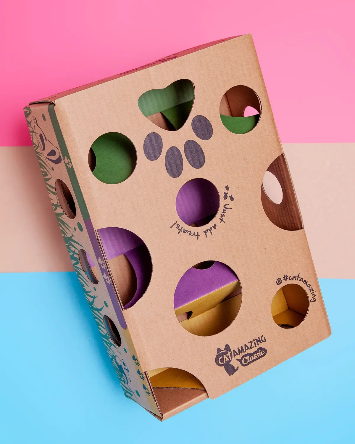 Cat Puzzle Feeder Toy << Final Sale >> 1