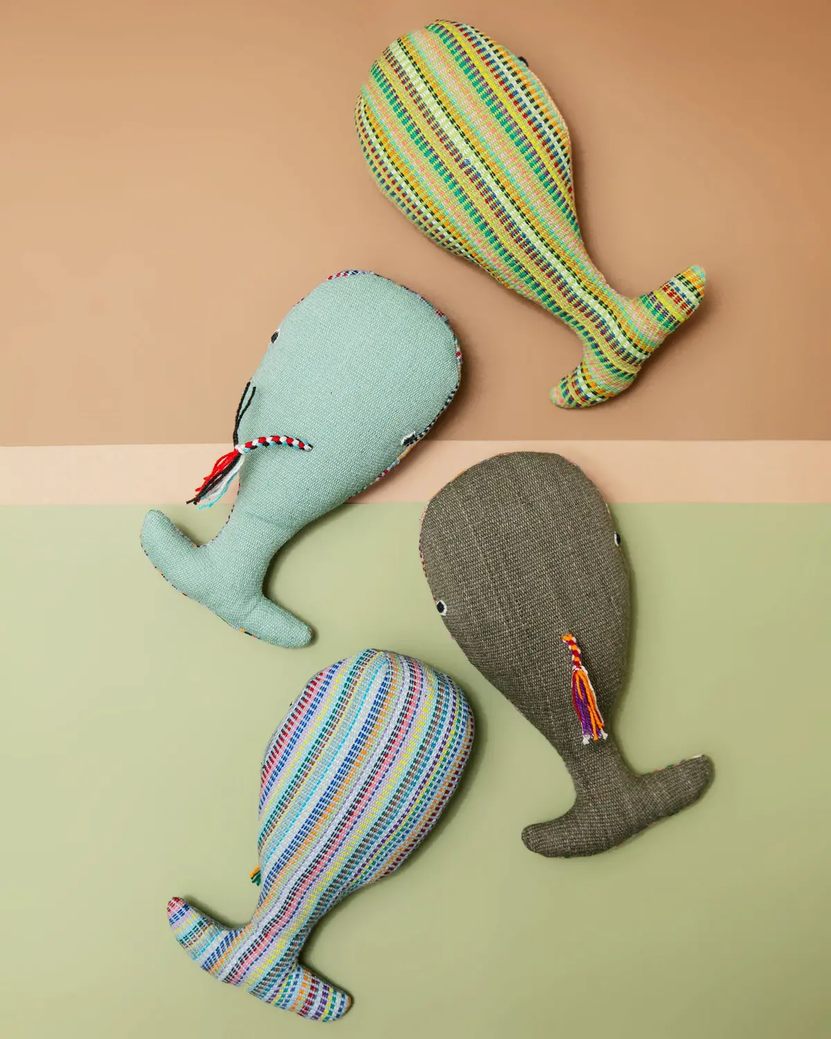 Loomed Whale Dog Toy 1