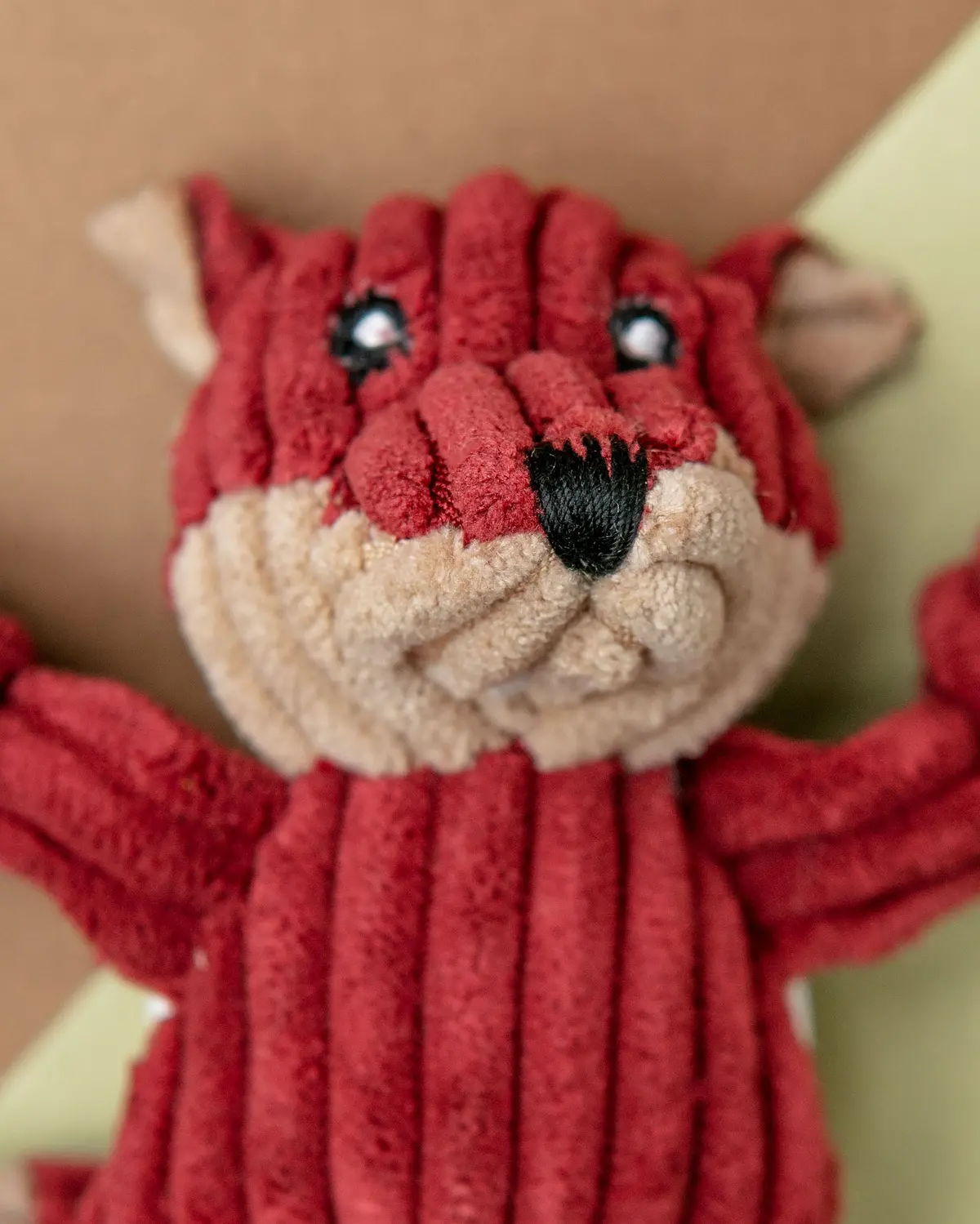 Fox Knottie Tiny Dog Plush Toy 2