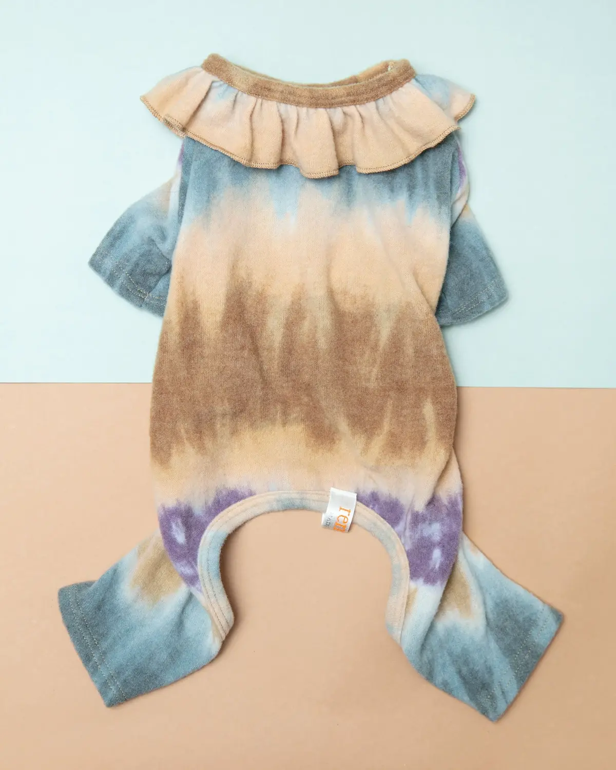 Tie-Dye Ruffle Dog Onesie (Made In The Usa) << Final Sale >> 1