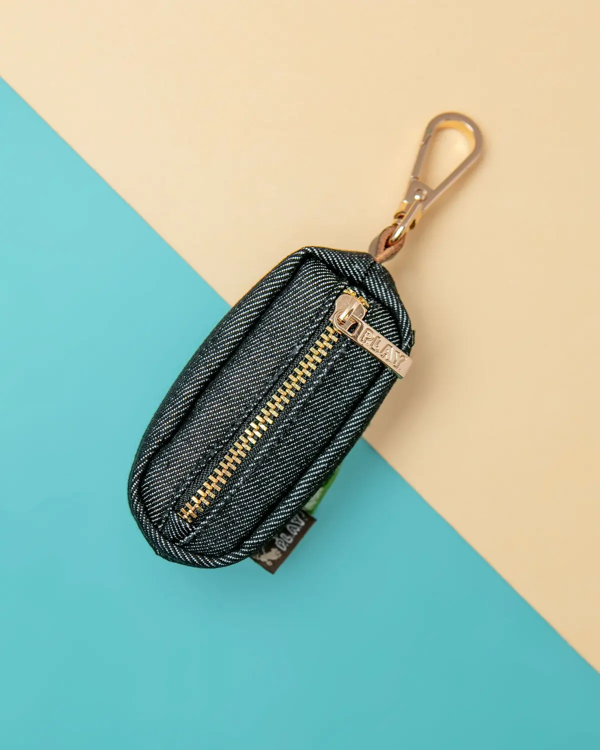 Proper Pup Poo Bag Dispenser In Dark Denim 1