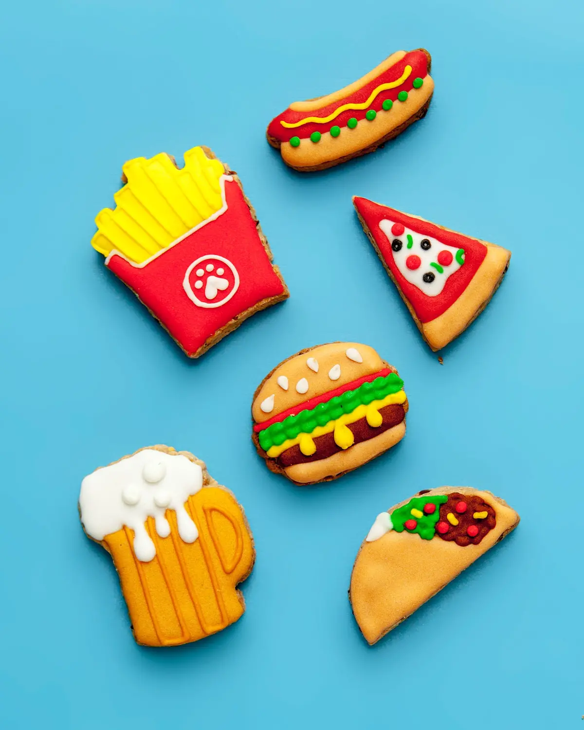 Fast Food Dog Cookie Gift Pack 1
