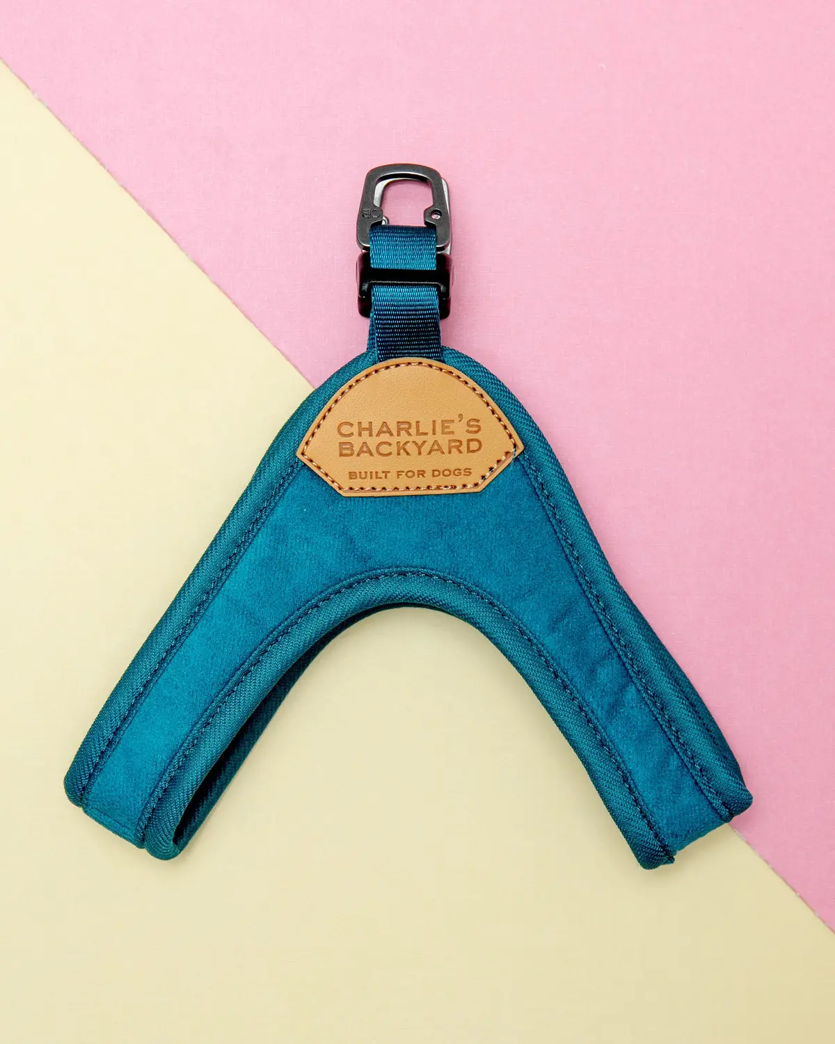 Buckle Up Easy Dog Harness In Teal 1
