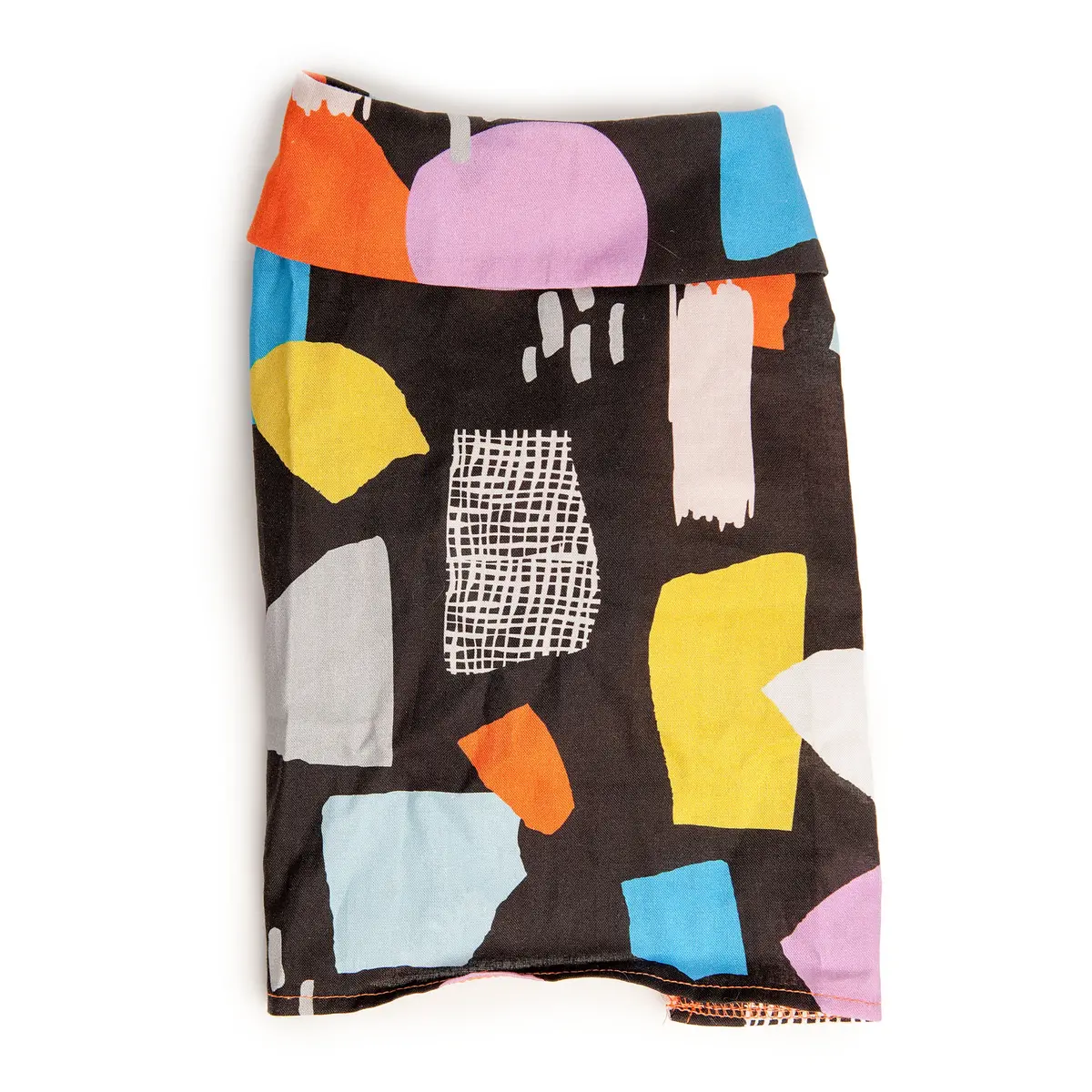 Dog Threads | Modern Abstract Shirt In Black 4
