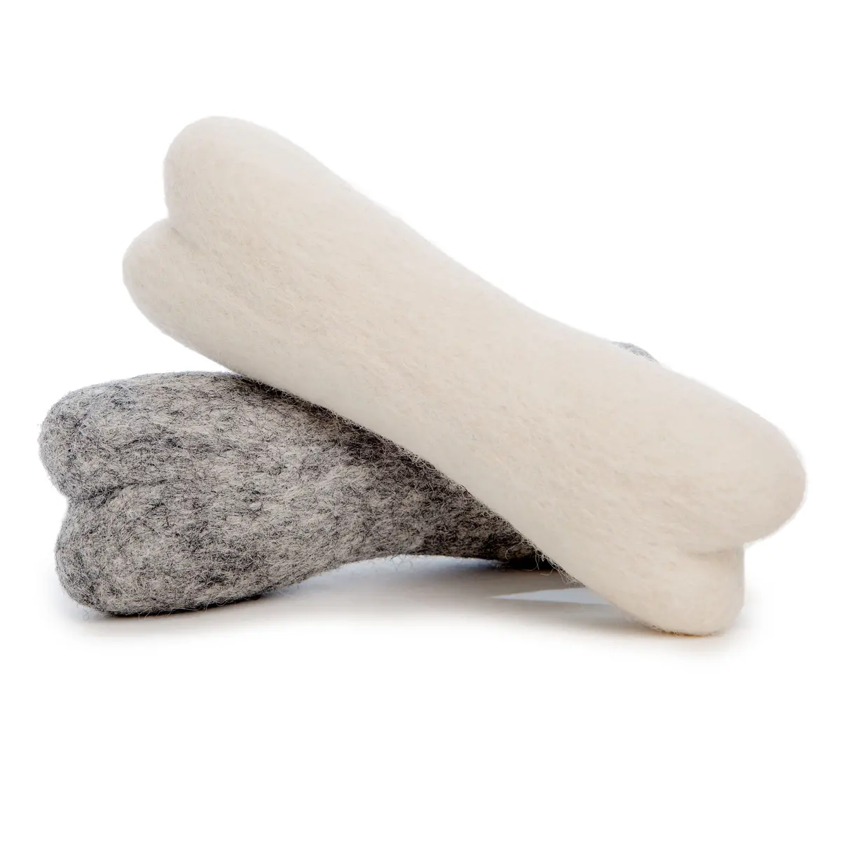 Fibres Of Life | Felted Wool Dog Bone 1