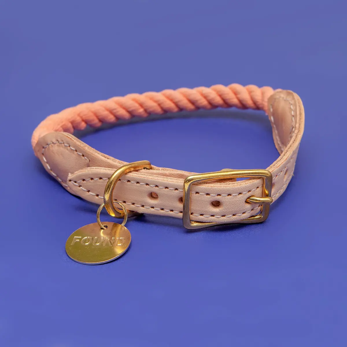Rope Collar In Peach 1