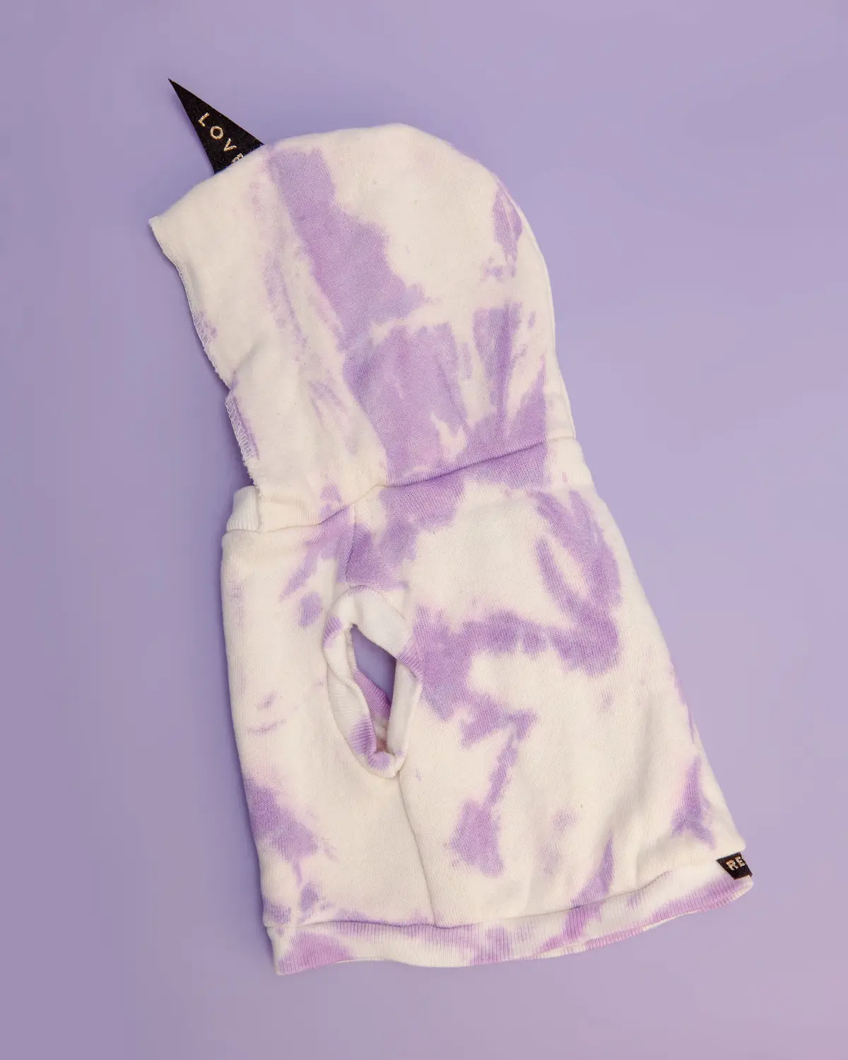 Studio Splatter Dog Sweatshirt In Wisteria (Final Sale) 1