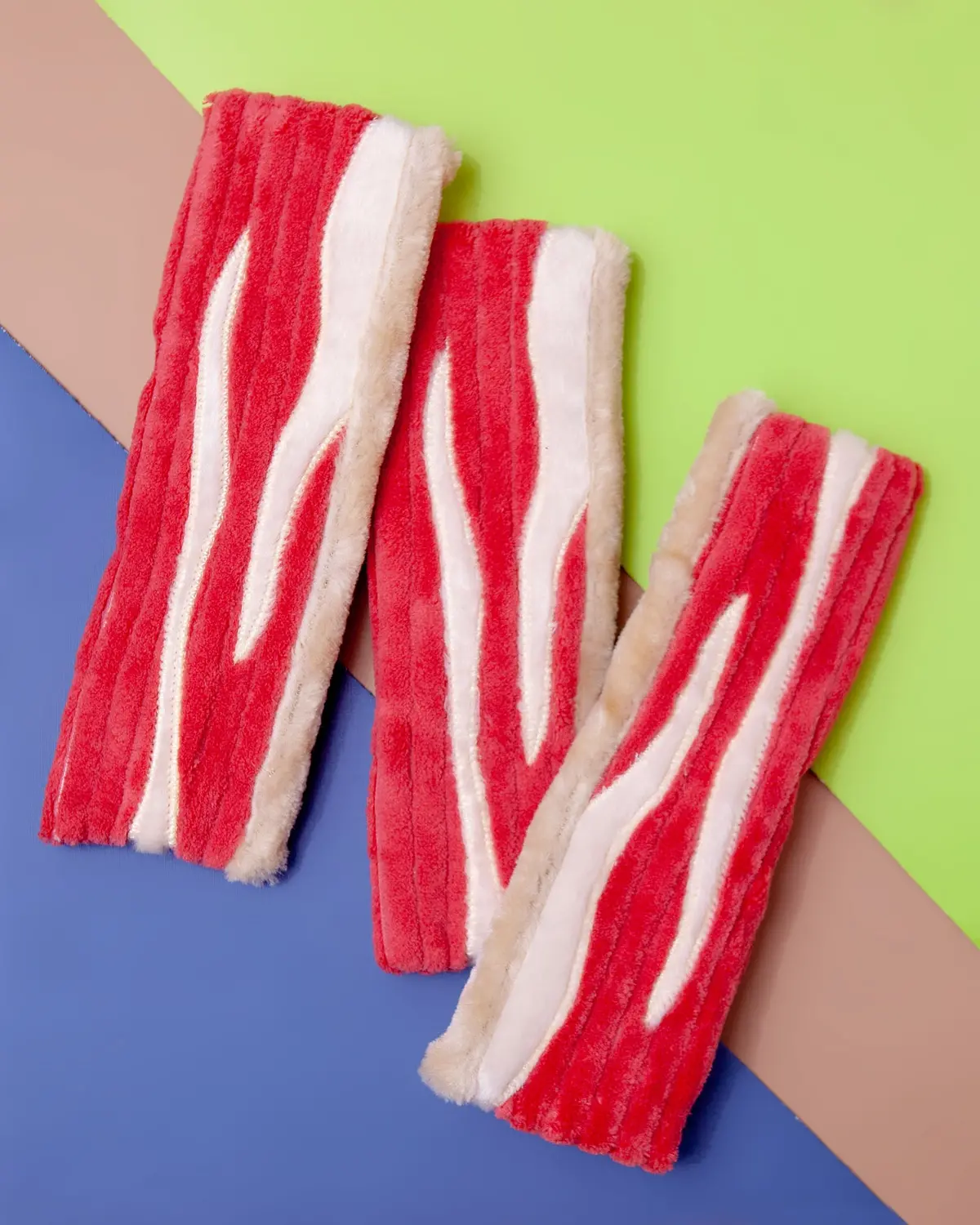 Bacon Squeaky Dog Toy 1