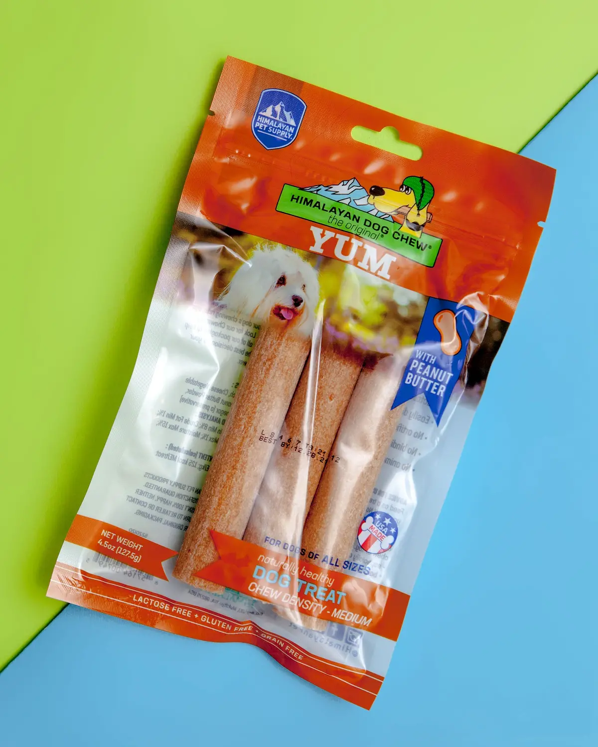 Himalayan Yum Dog Chew In Peanut Butter 1