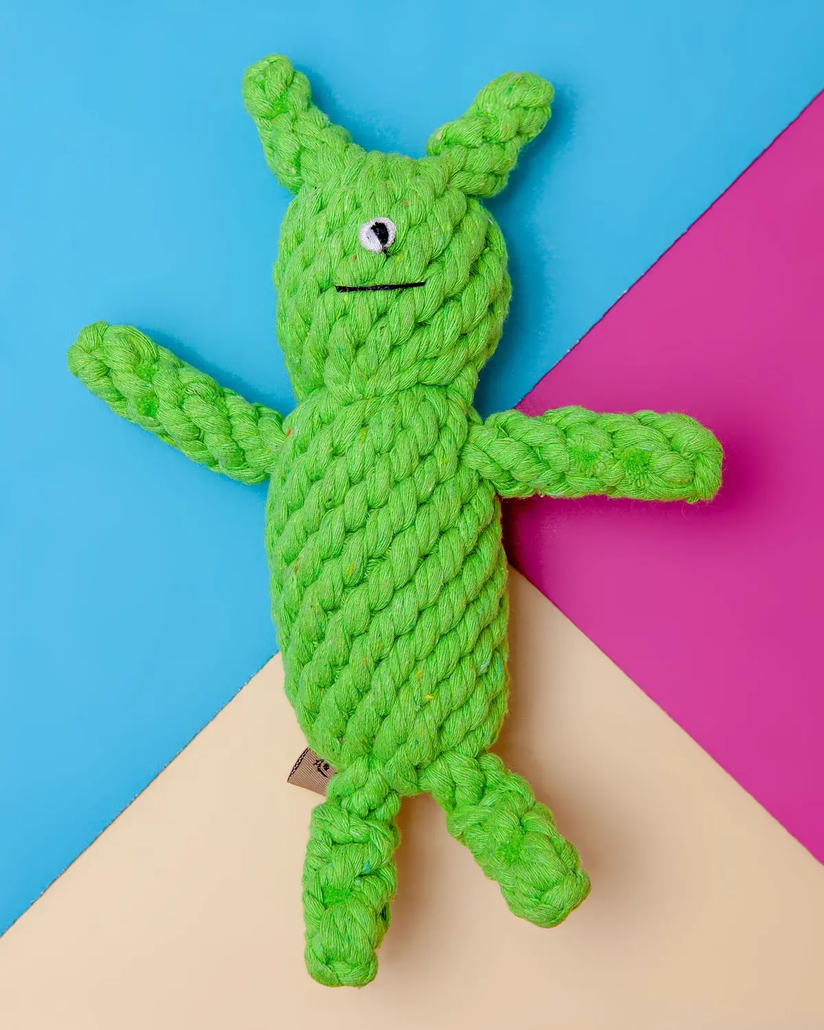 Norman The Alien Rope Dog Toy 1