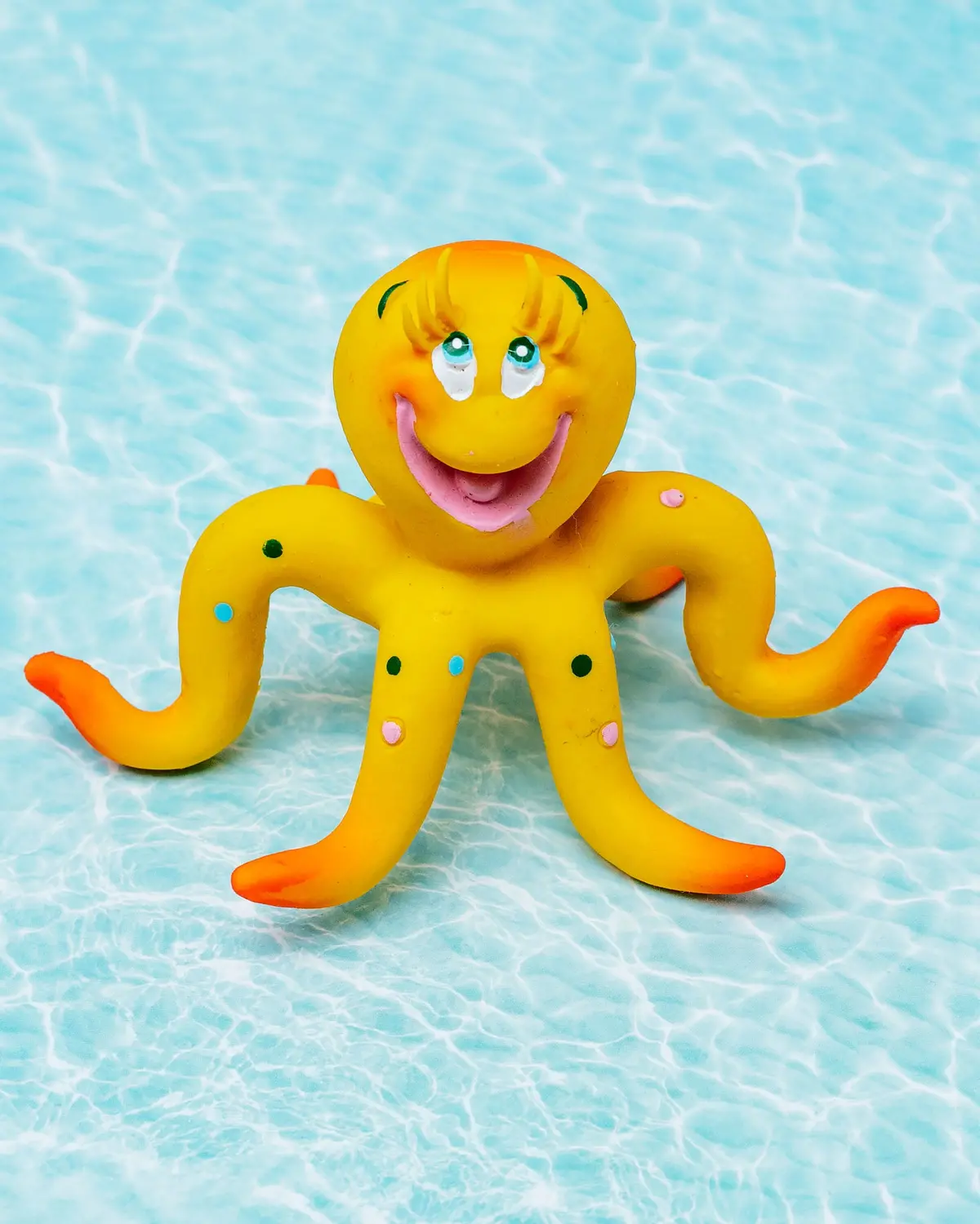 Ollie Octopus Soft & Squeaky Latex Dog Toy 1